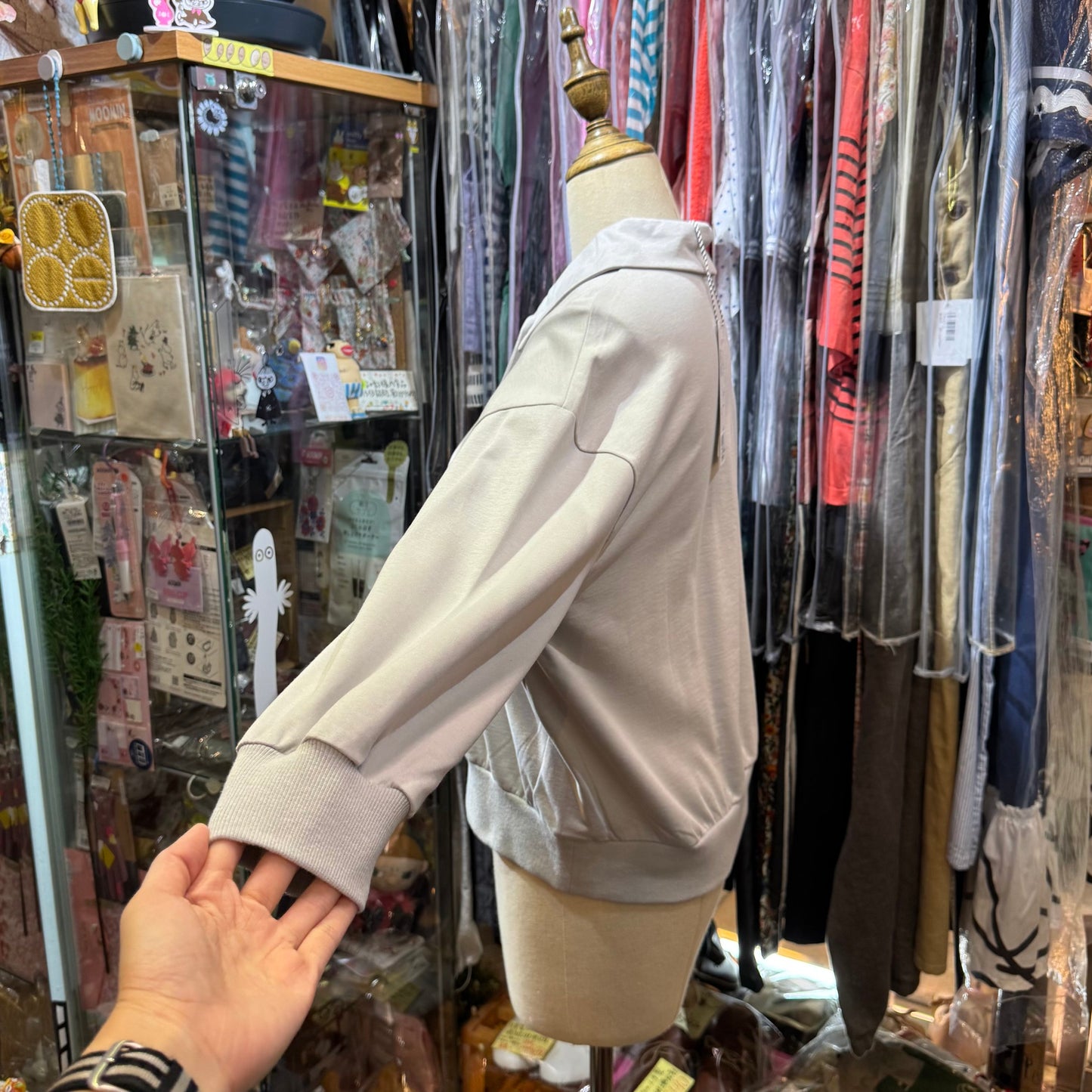 Sale- La Marine Francaise Grey Top, made in Japan