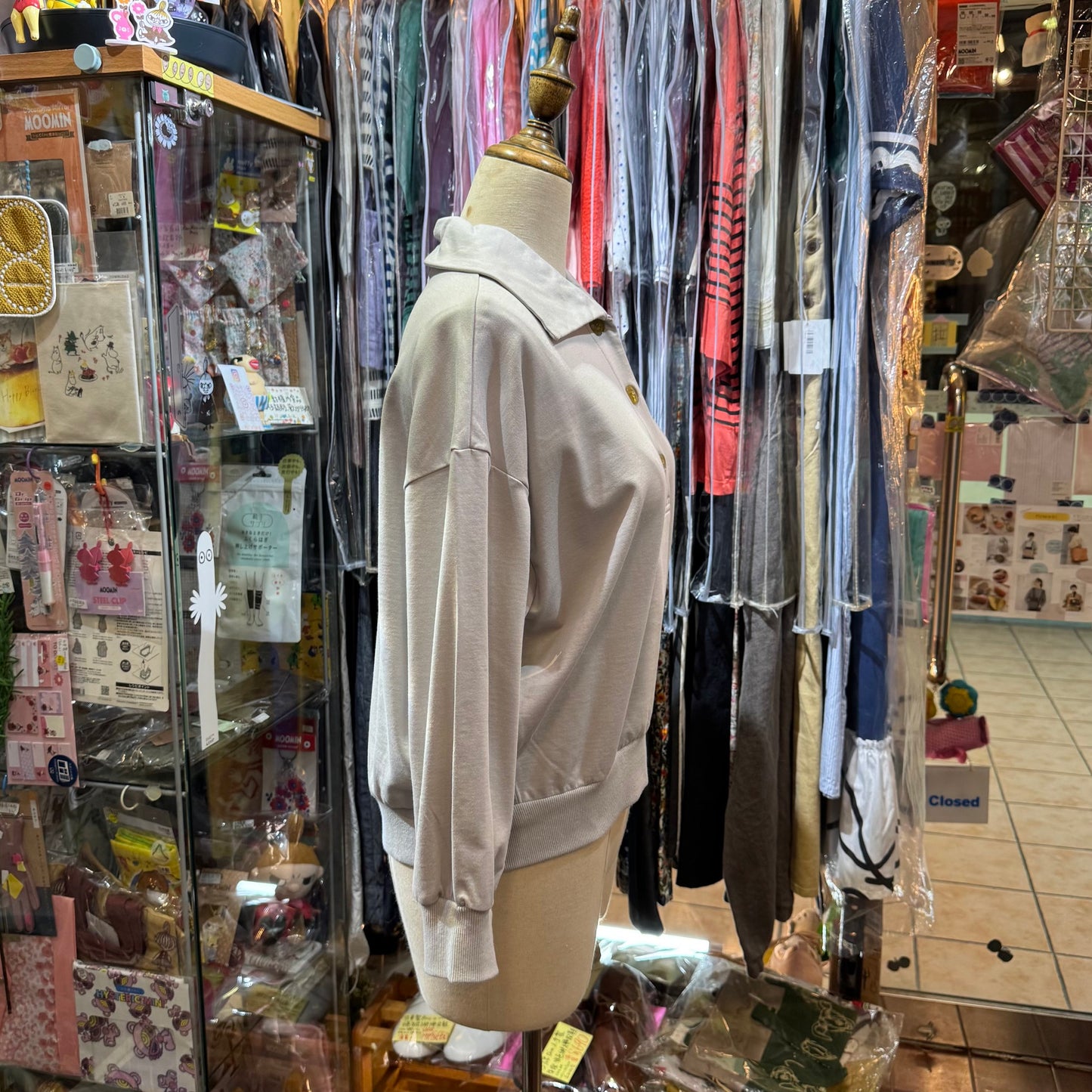 Sale- La Marine Francaise Grey Top, made in Japan