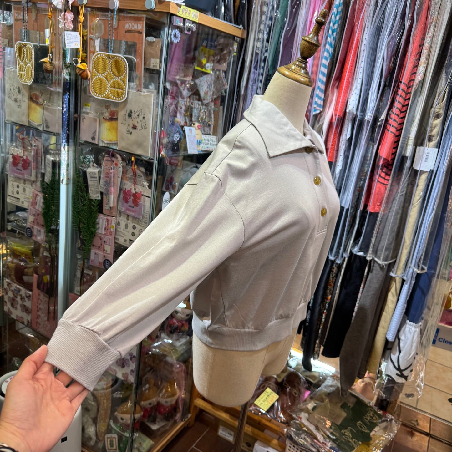 Sale- La Marine Francaise Grey Top, made in Japan
