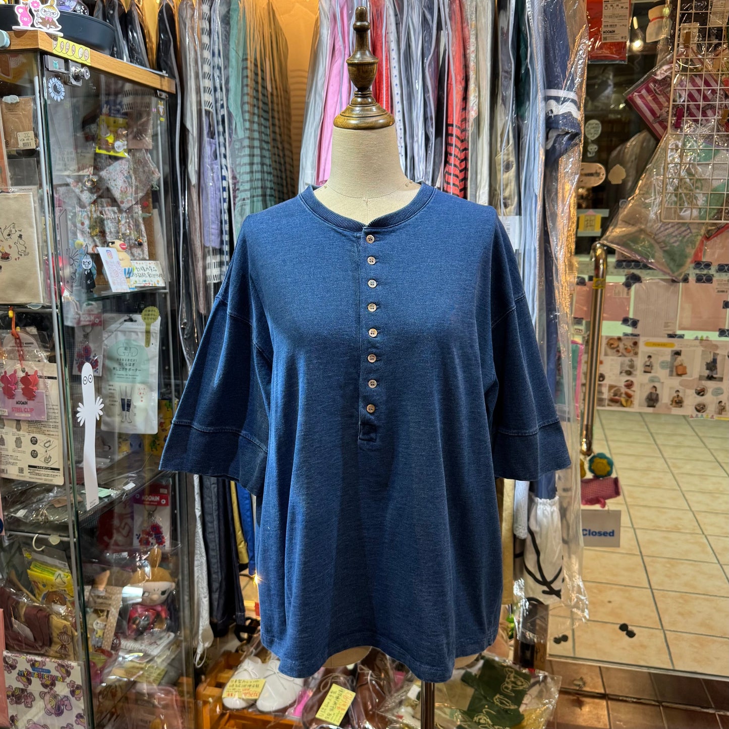 Sale- RNA Denim Blue T-shirt