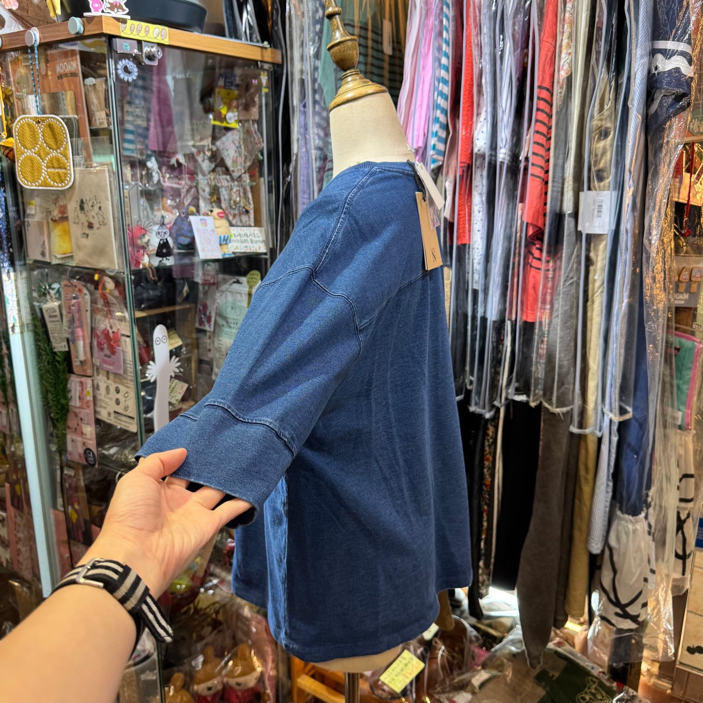 Sale- RNA Denim Blue T-shirt
