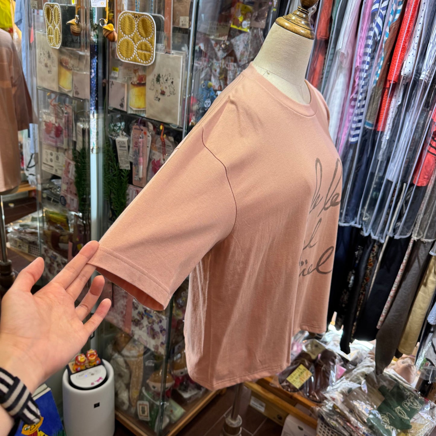 Sale- Ichi le ciel Pink T-shirt, made in Vietnam