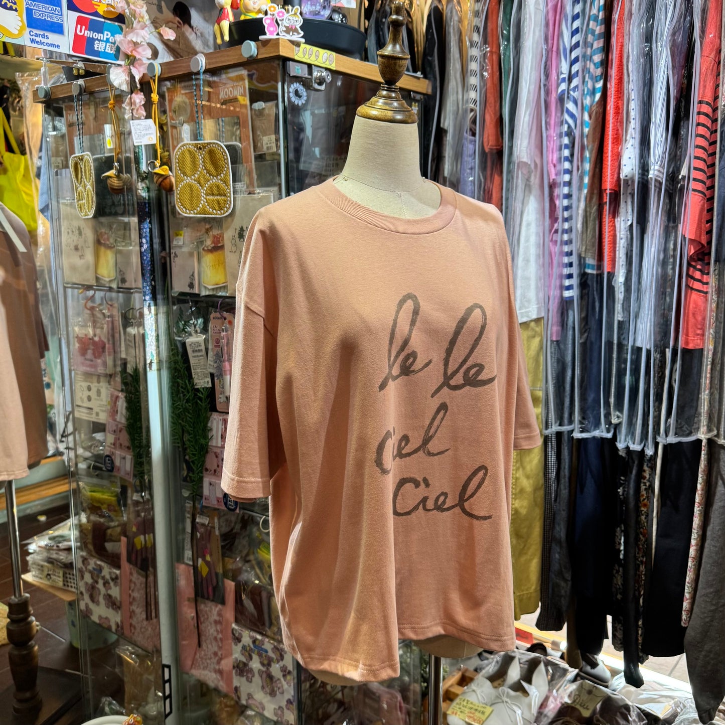Sale- Ichi le ciel Pink T-shirt, made in Vietnam