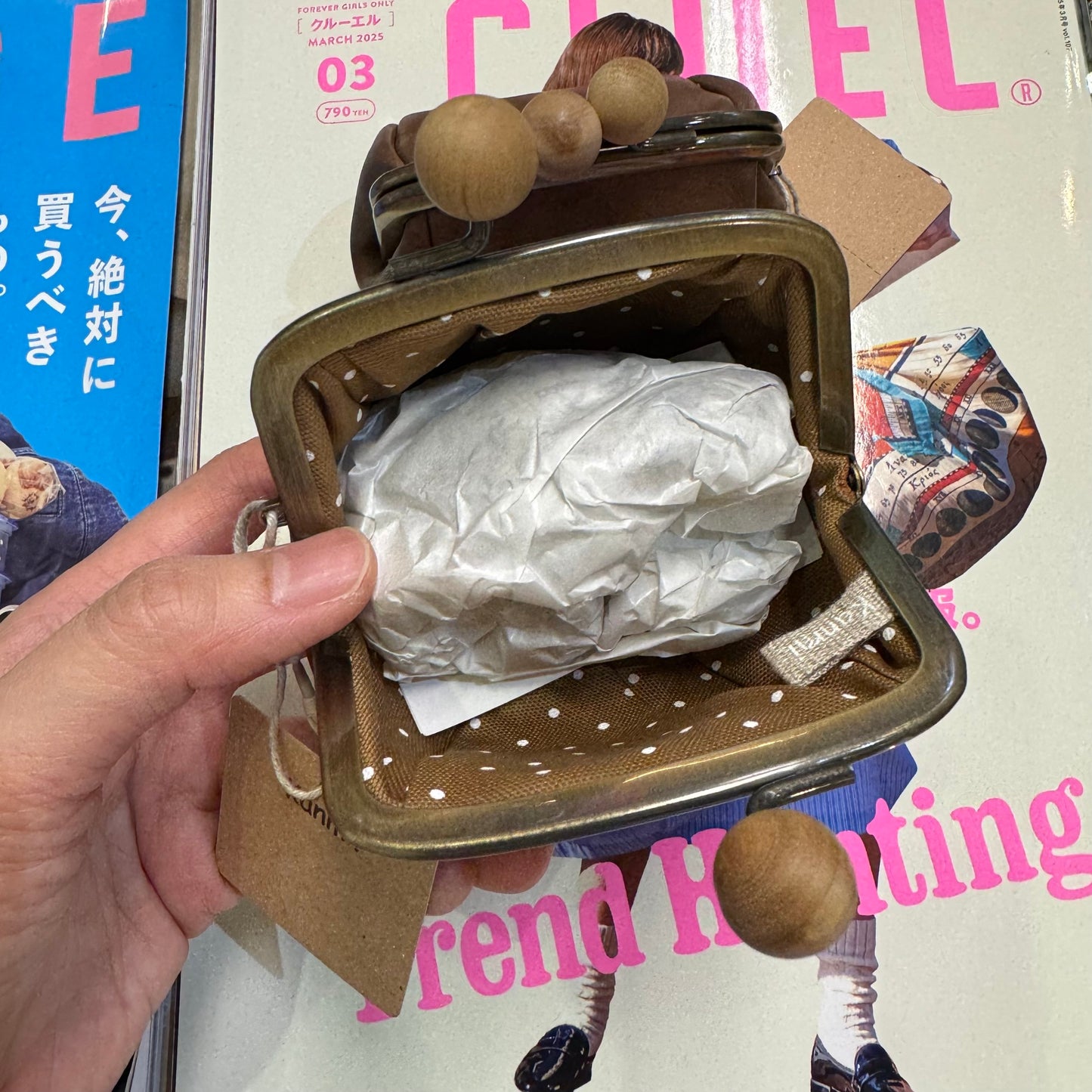 Kanmi Leather Coins Purse , 2 Colors, made in Japan