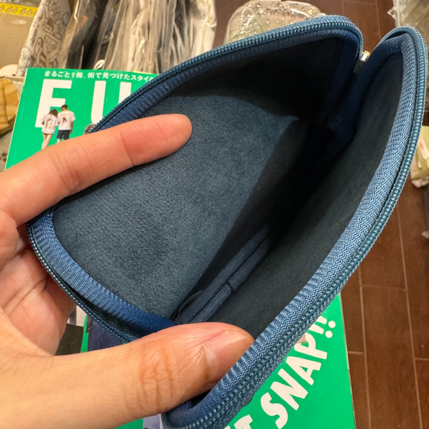 CDF Cat Brown Gadget Pouch