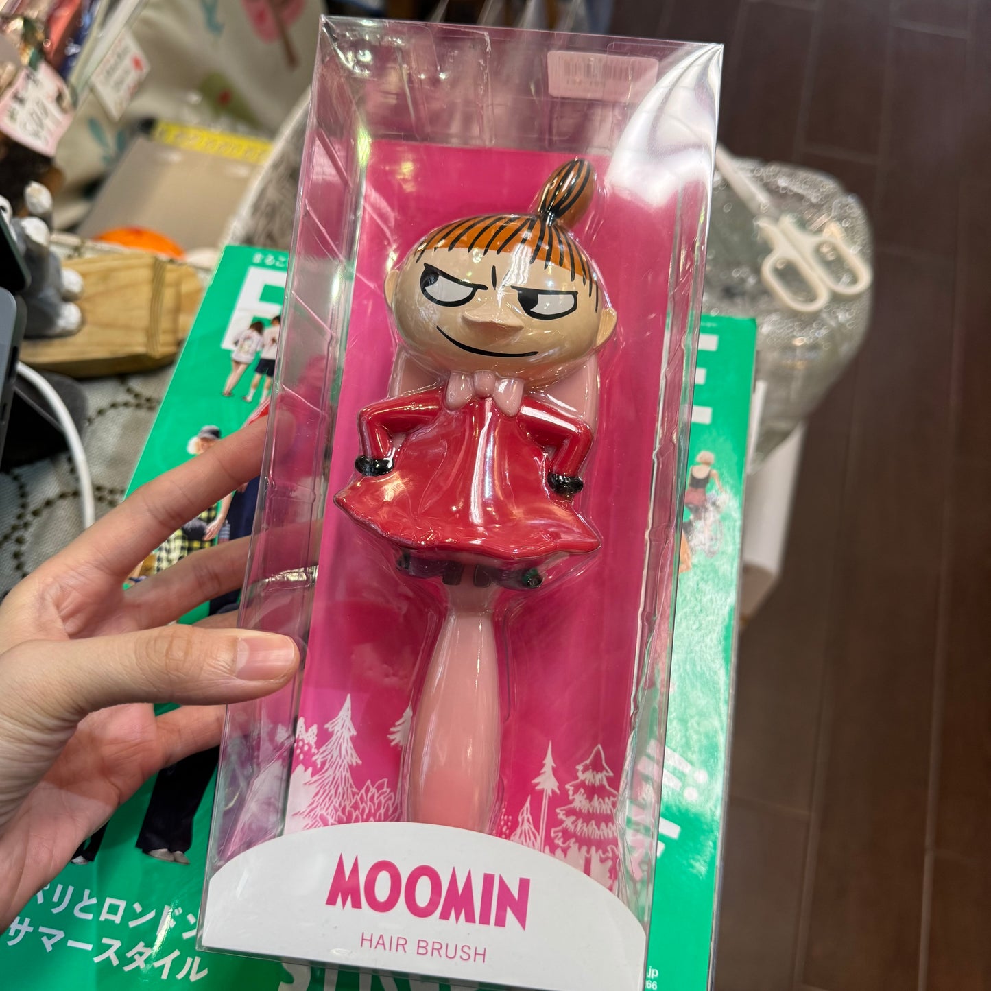SHOBIDO Little My Pink Hair Brush