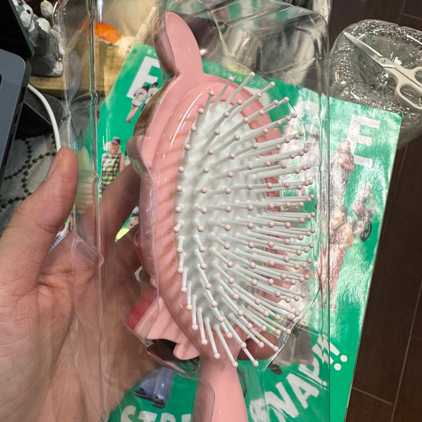 SHOBIDO Little My Pink Hair Brush