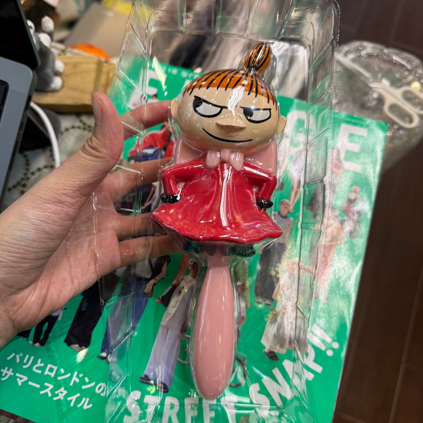 SHOBIDO Little My Pink Hair Brush