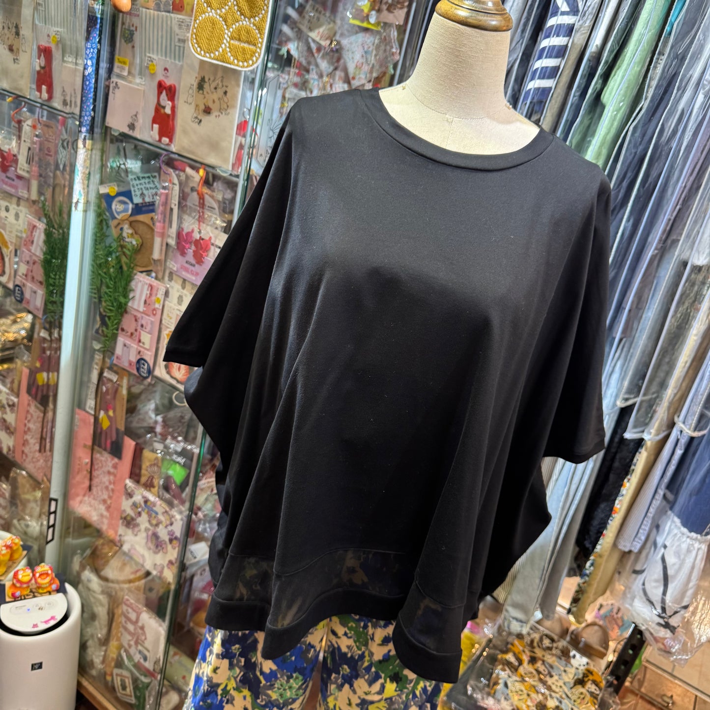 Mizuiro Ind Cotton Top, 2 Colors, made in Japan