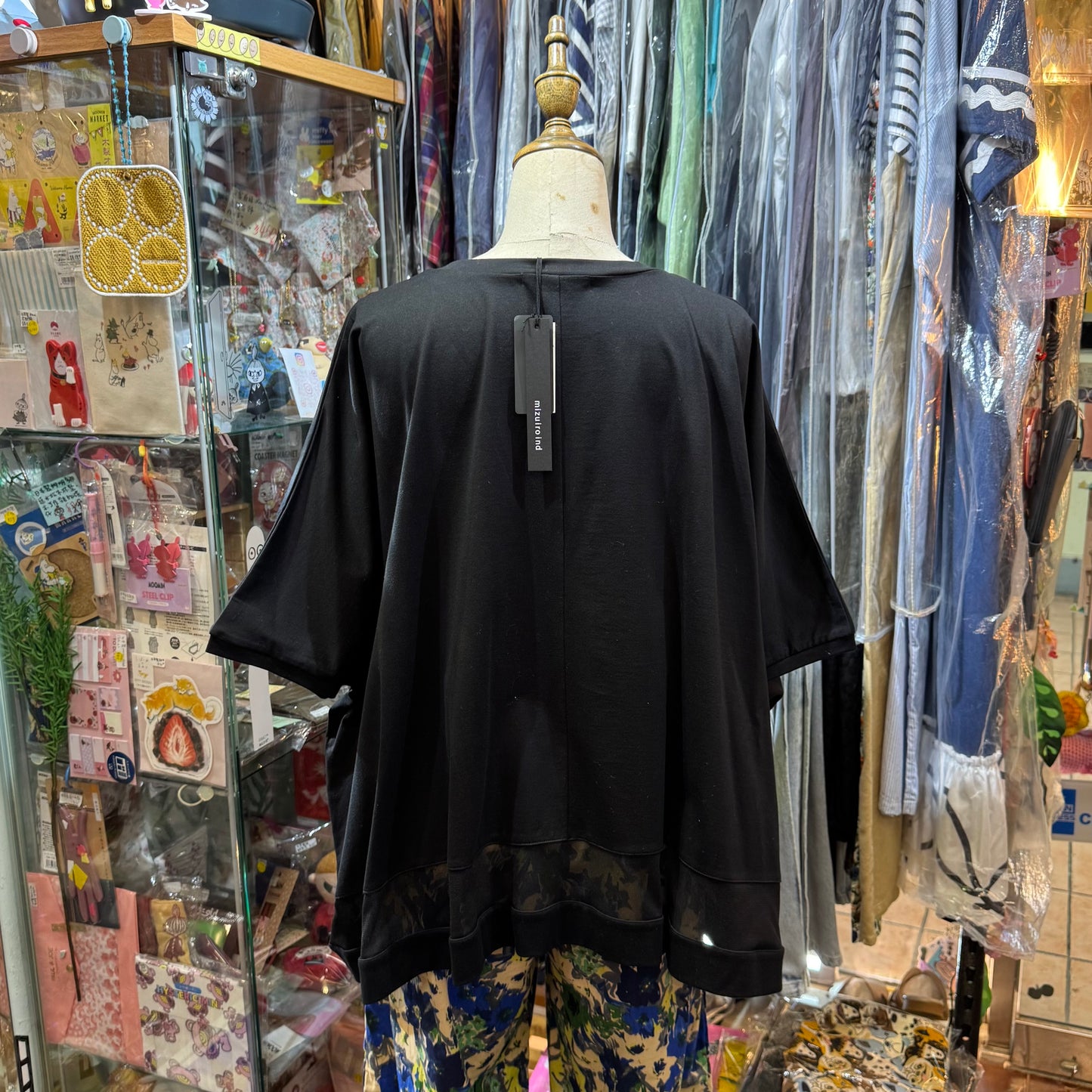 Mizuiro Ind Cotton Top, 2 Colors, made in Japan