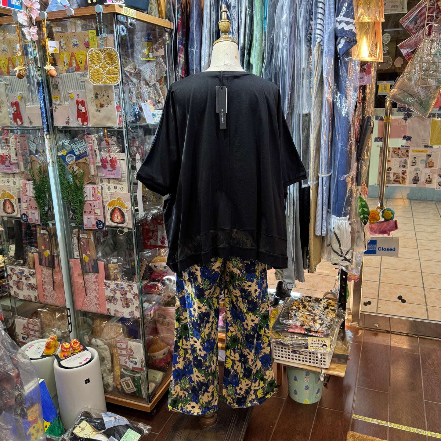 Mizuiro Ind Cotton Top, 2 Colors, made in Japan