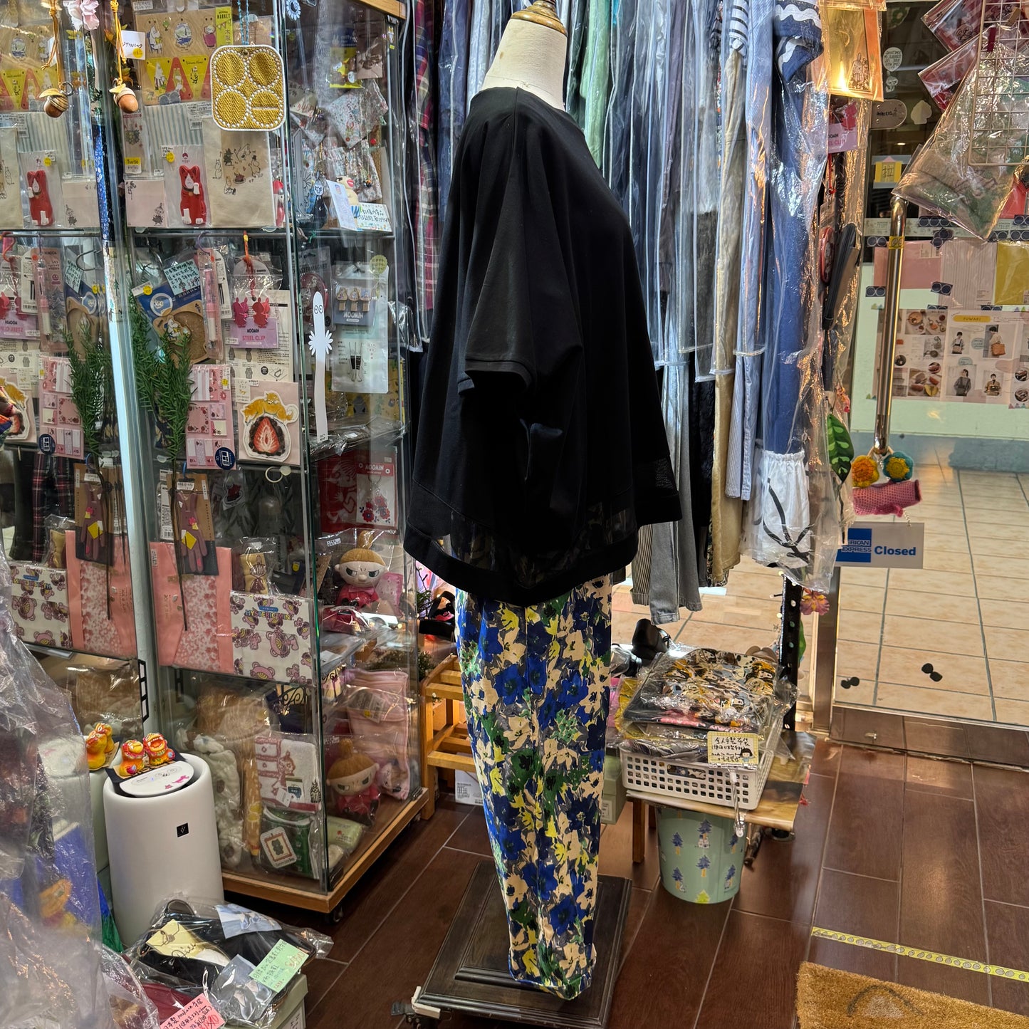 Mizuiro Ind Cotton Top, 2 Colors, made in Japan