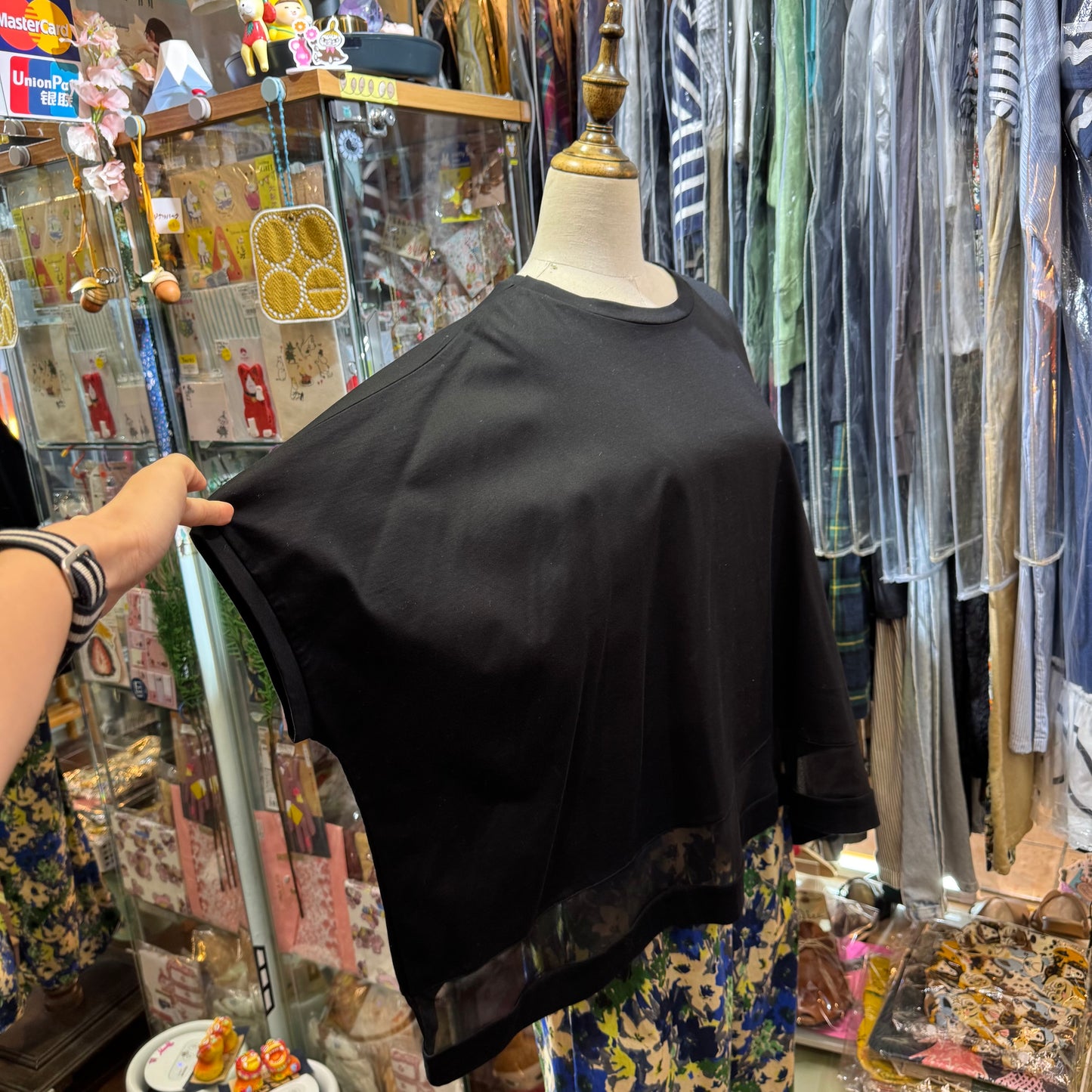 Mizuiro Ind Cotton Top, 2 Colors, made in Japan