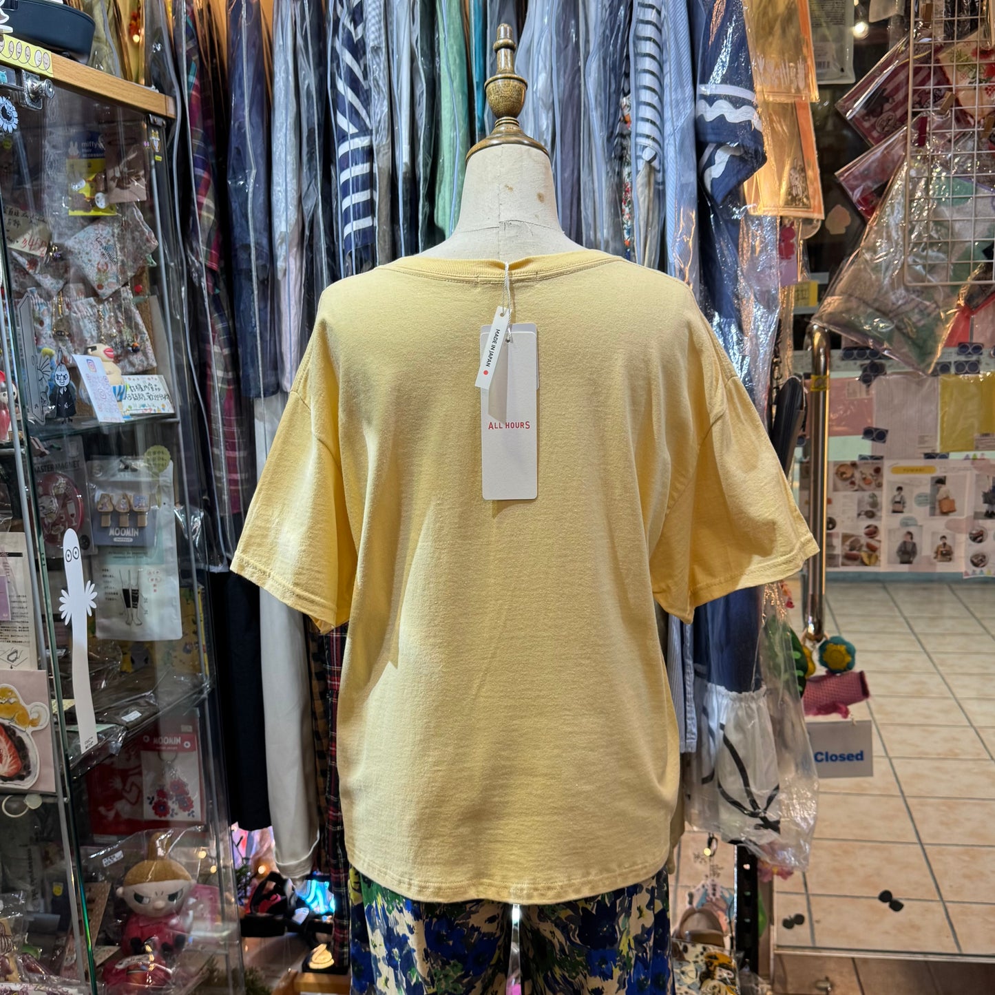 All Hours MER T-shirt, 3 Colors, made in Japan