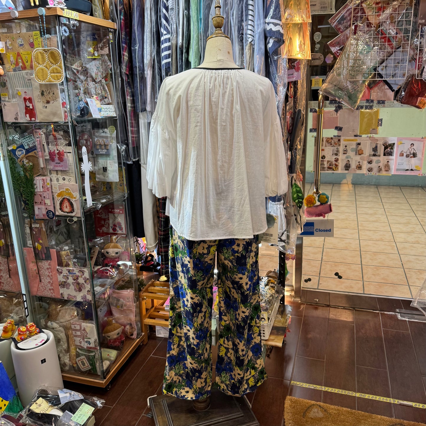 Sale- Haupia Embroidery White Shirt, made in Japan