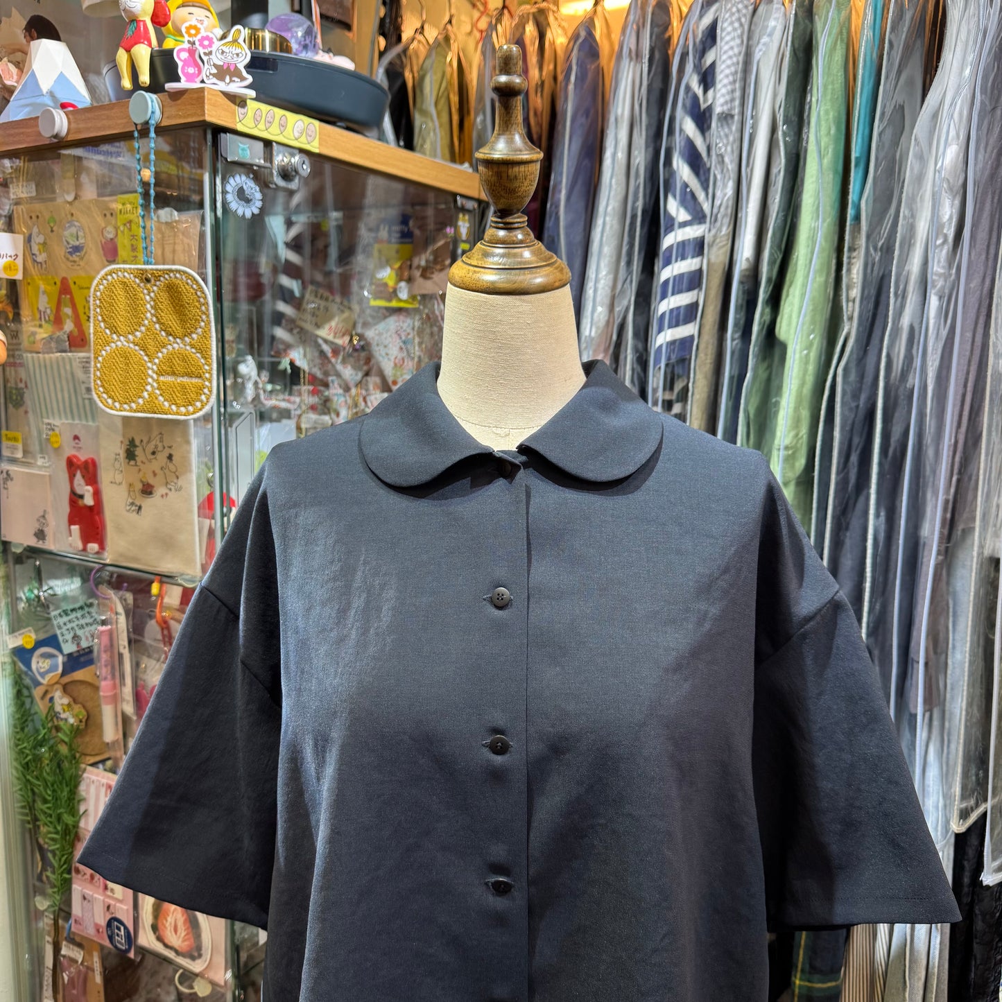 Fig London Around Collar Shirt, 2 Colors, made in Japan