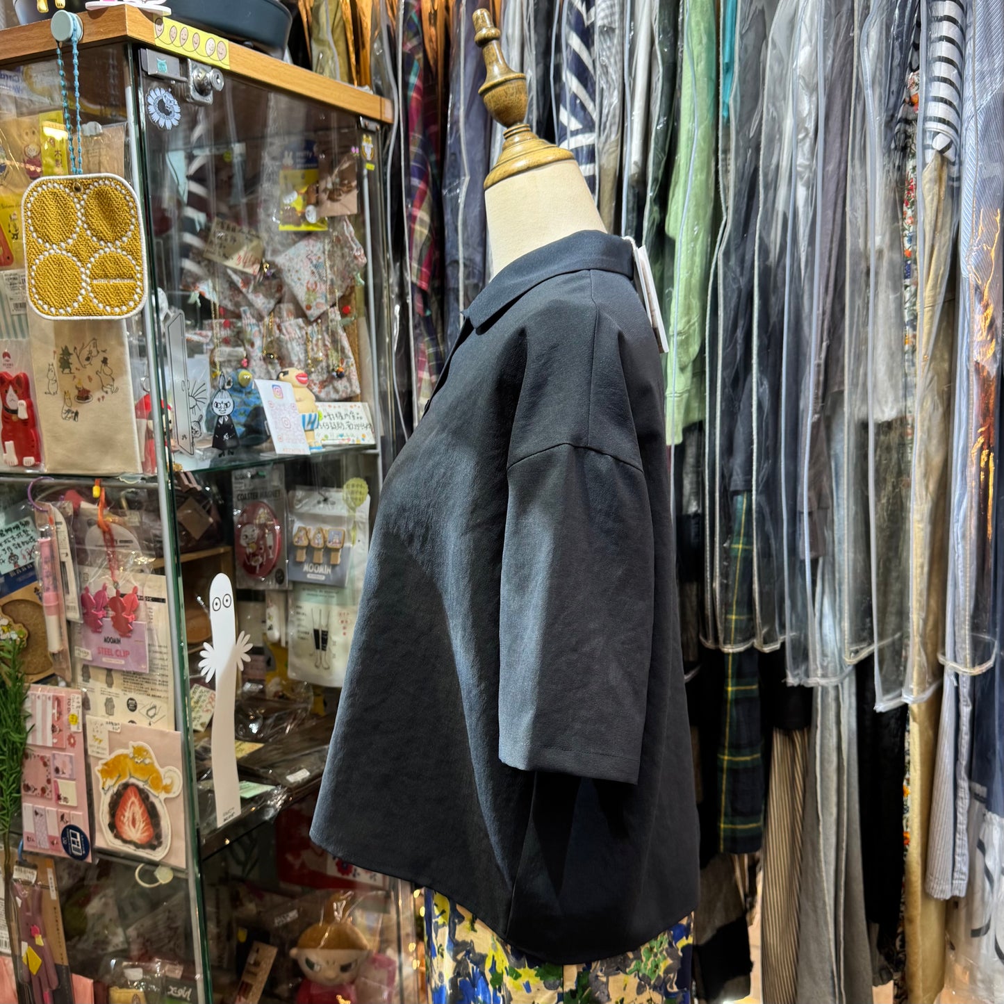 Fig London Around Collar Shirt, 2 Colors, made in Japan