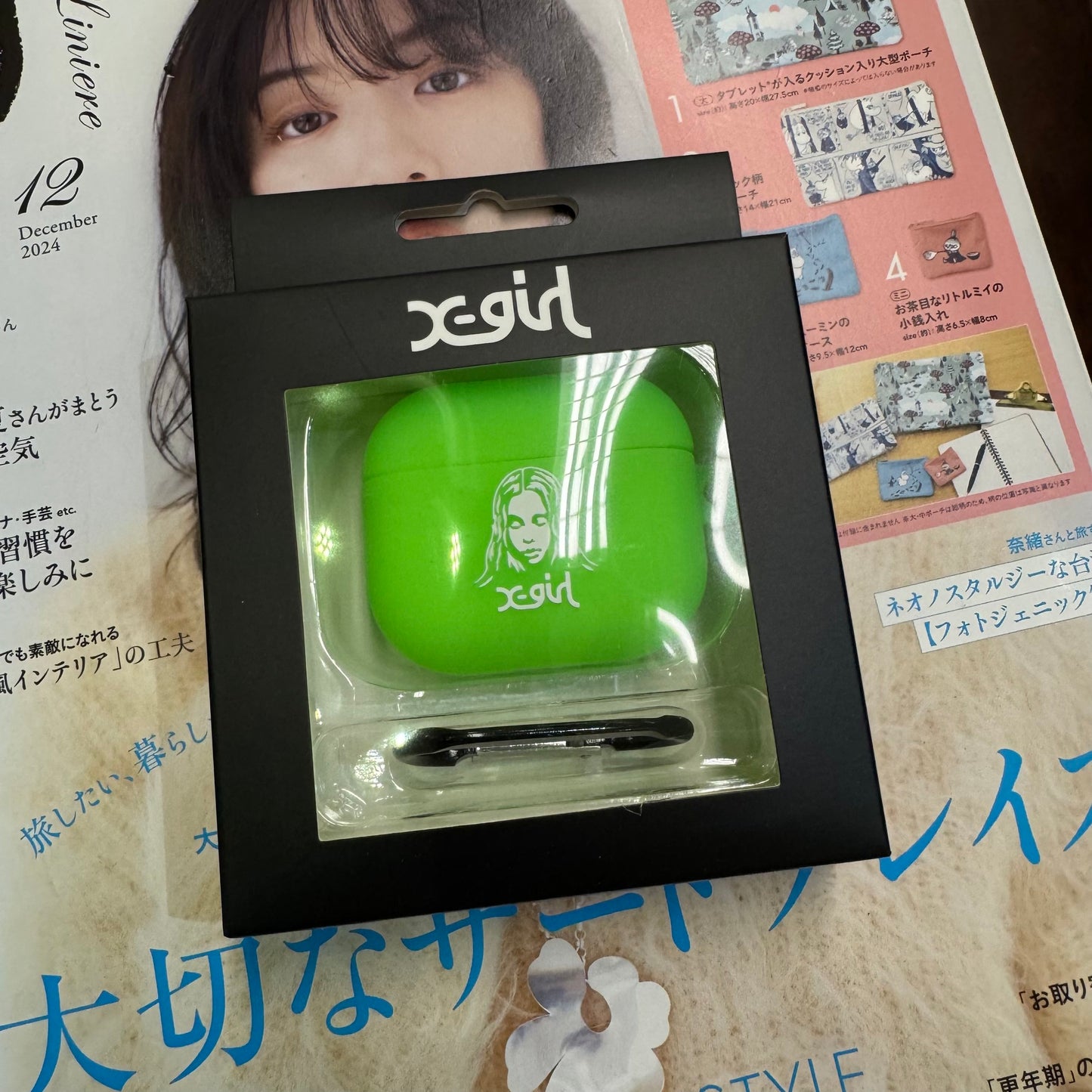 X-Girl Light Green 3rd Generation AirPods Case