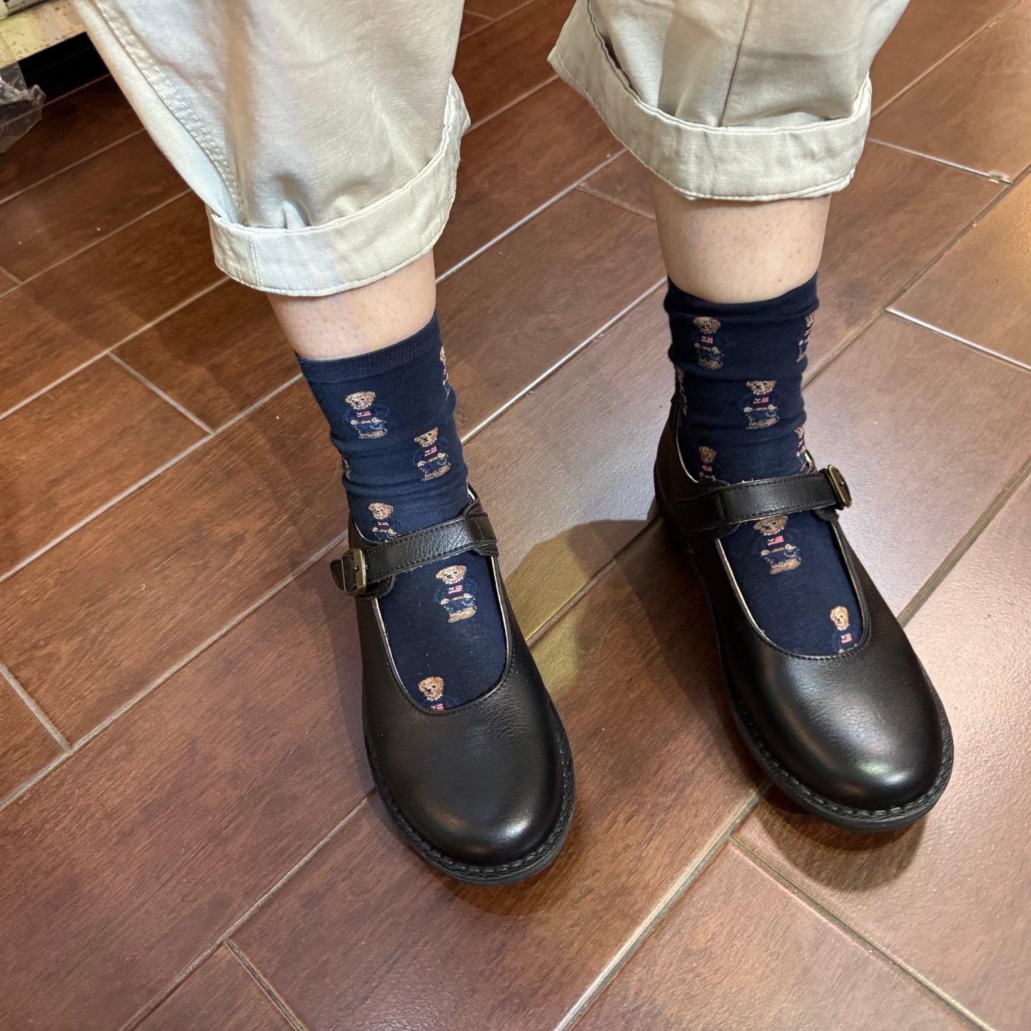 Sale- Moonstar Black Leather Shoes, size 25cm only, made in Japan
