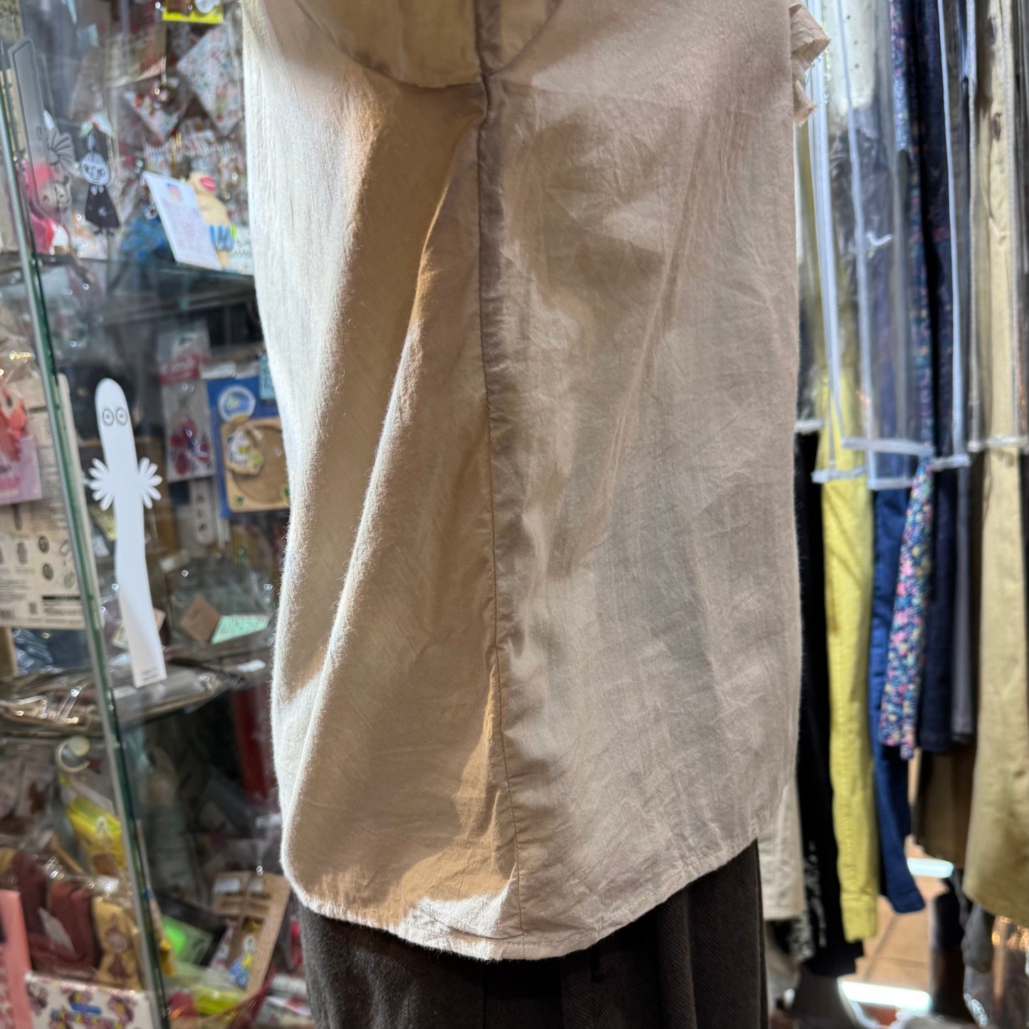 Sale- Mizuiro Ind Ruffles Shirt, 2 Colors, made in Japan