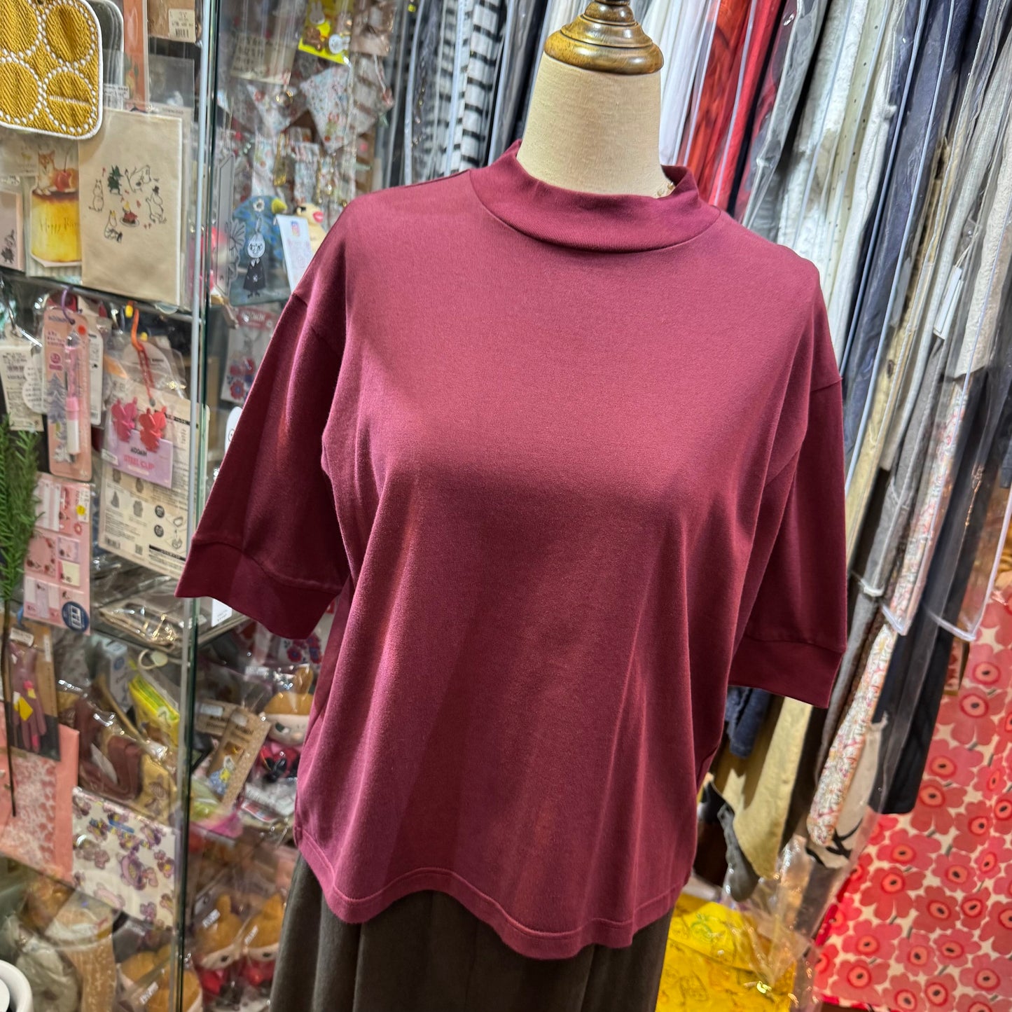 Diaries Wine T-shirt, made in Japan