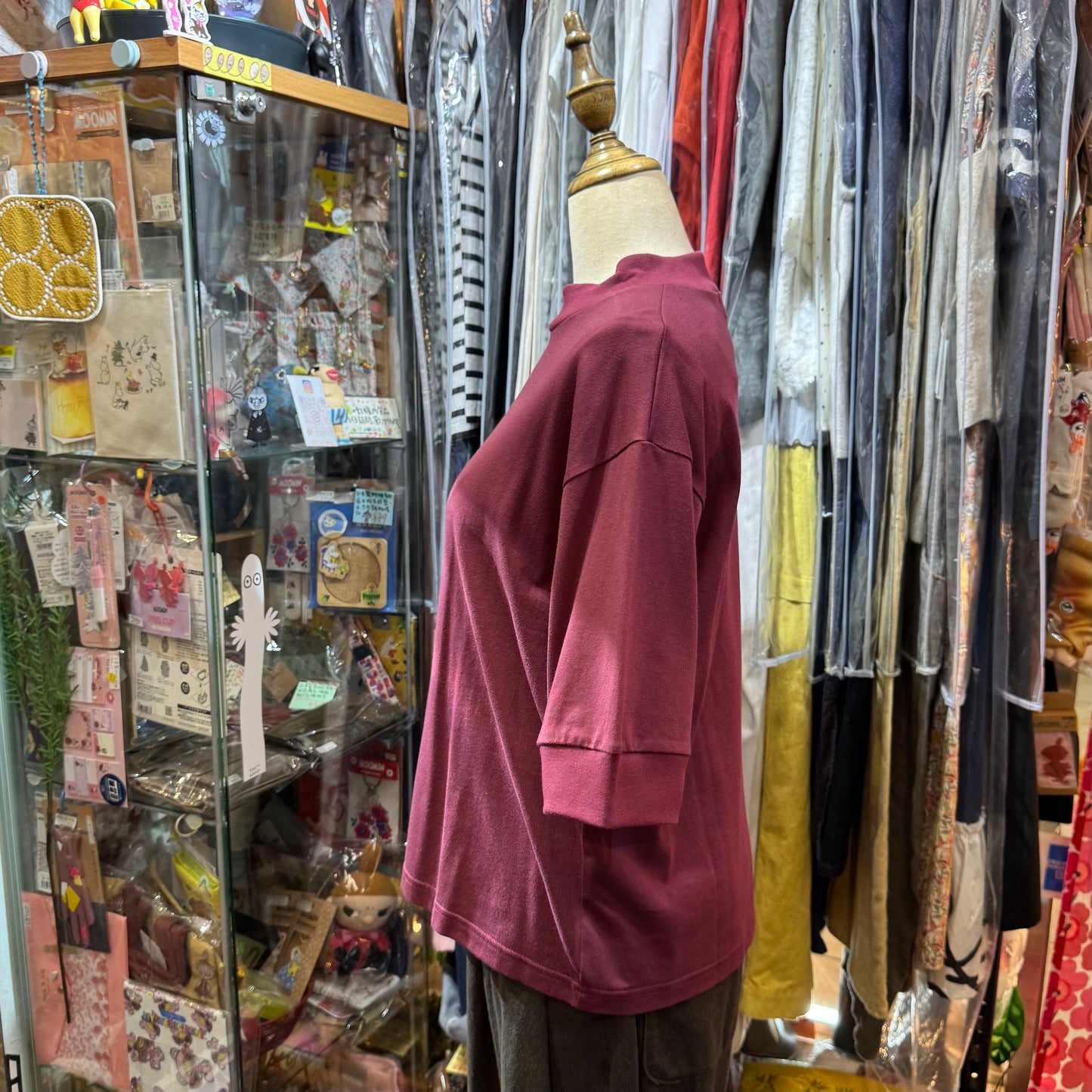 Diaries Wine T-shirt, made in Japan