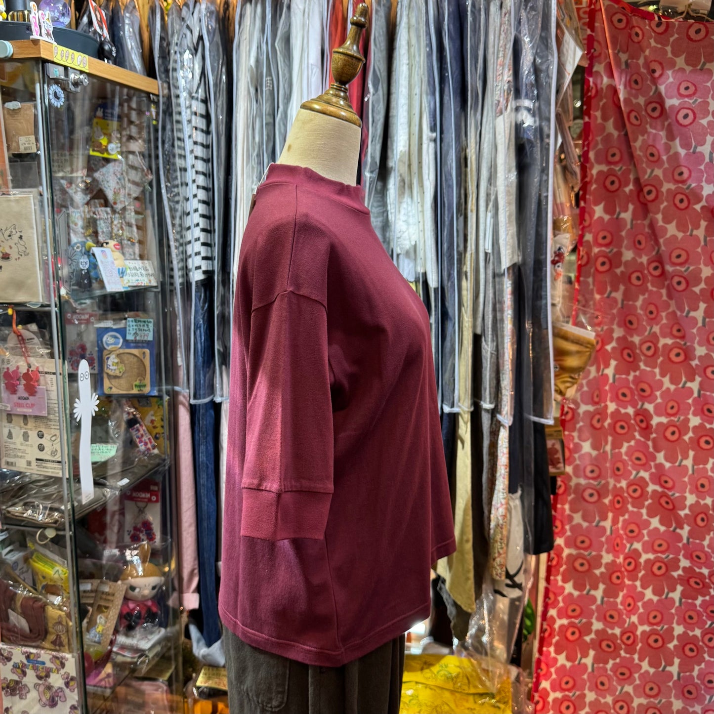 Diaries Wine T-shirt, made in Japan