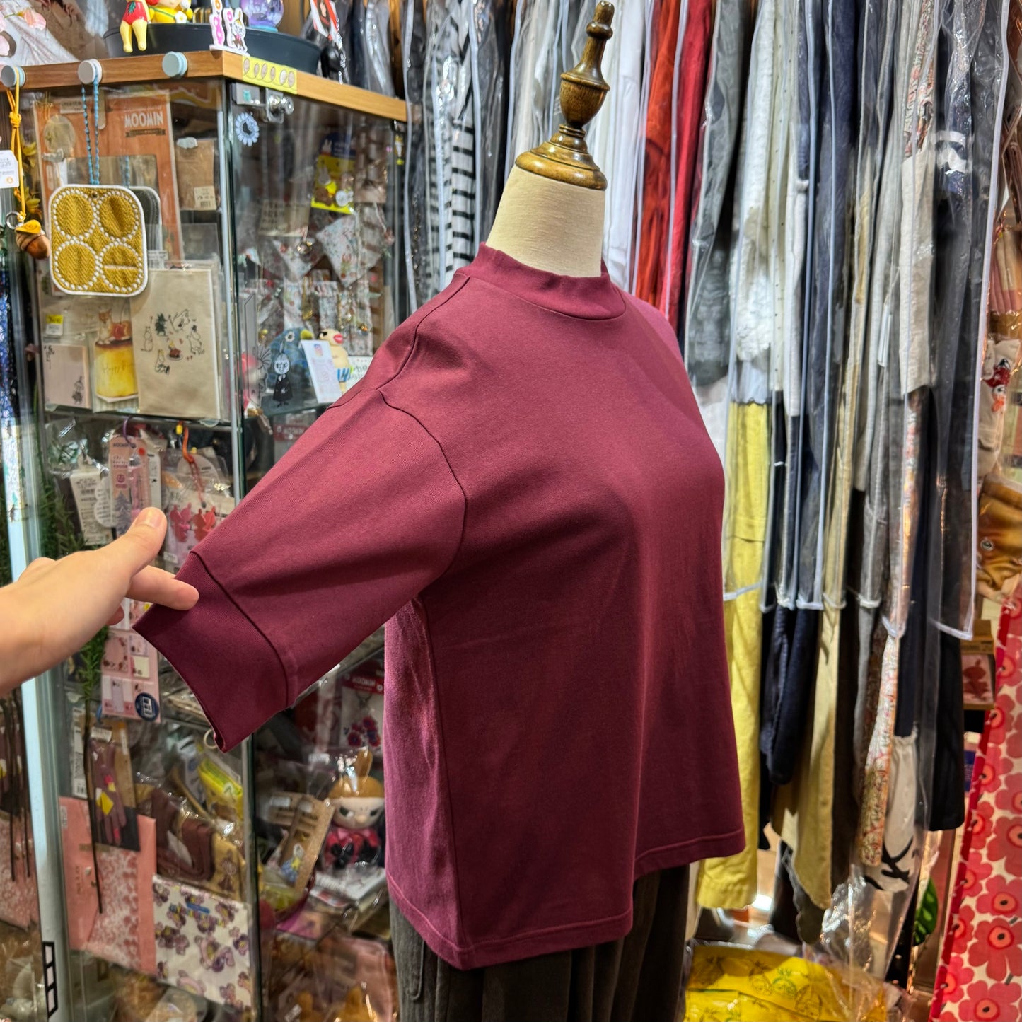 Diaries Wine T-shirt, made in Japan