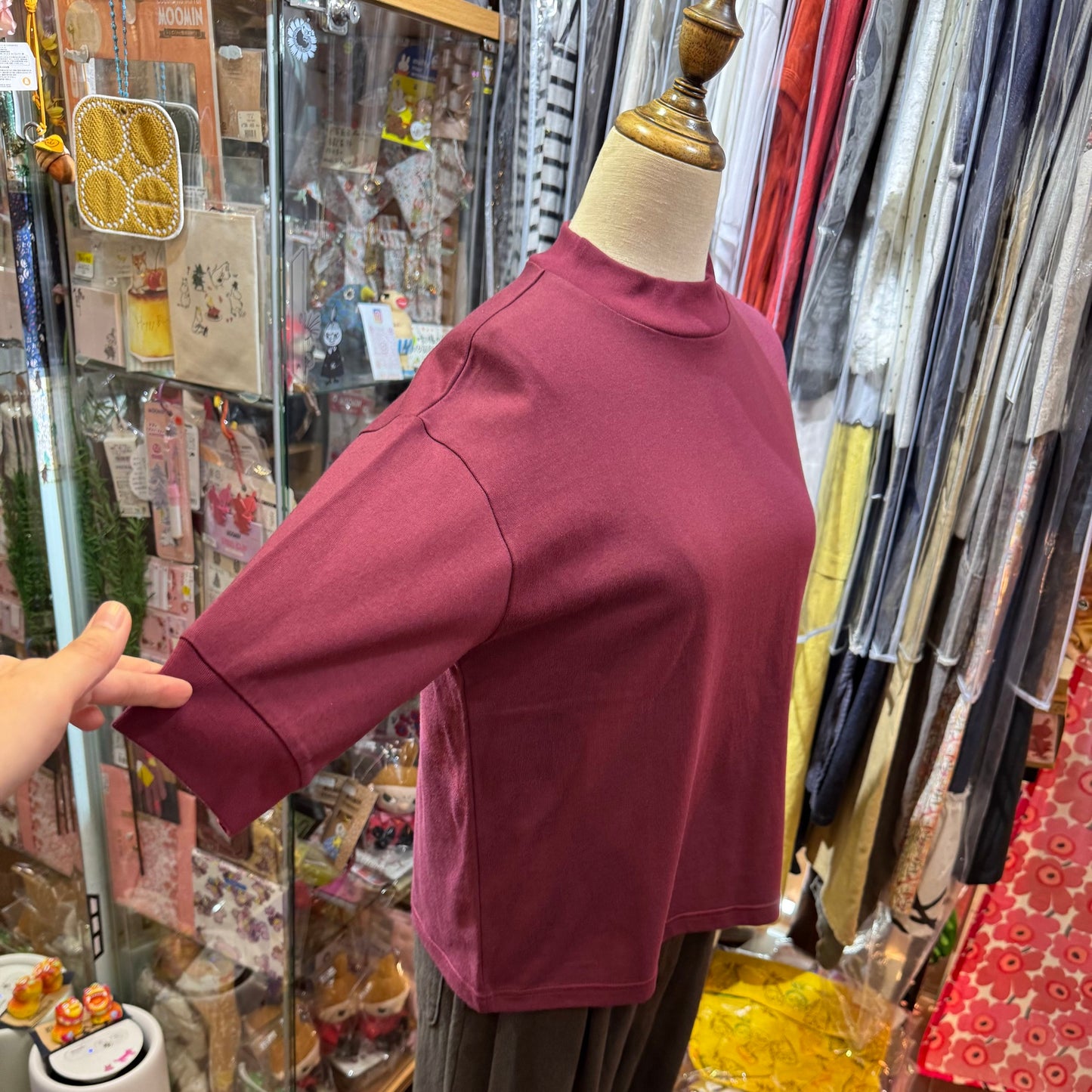 Diaries Wine T-shirt, made in Japan