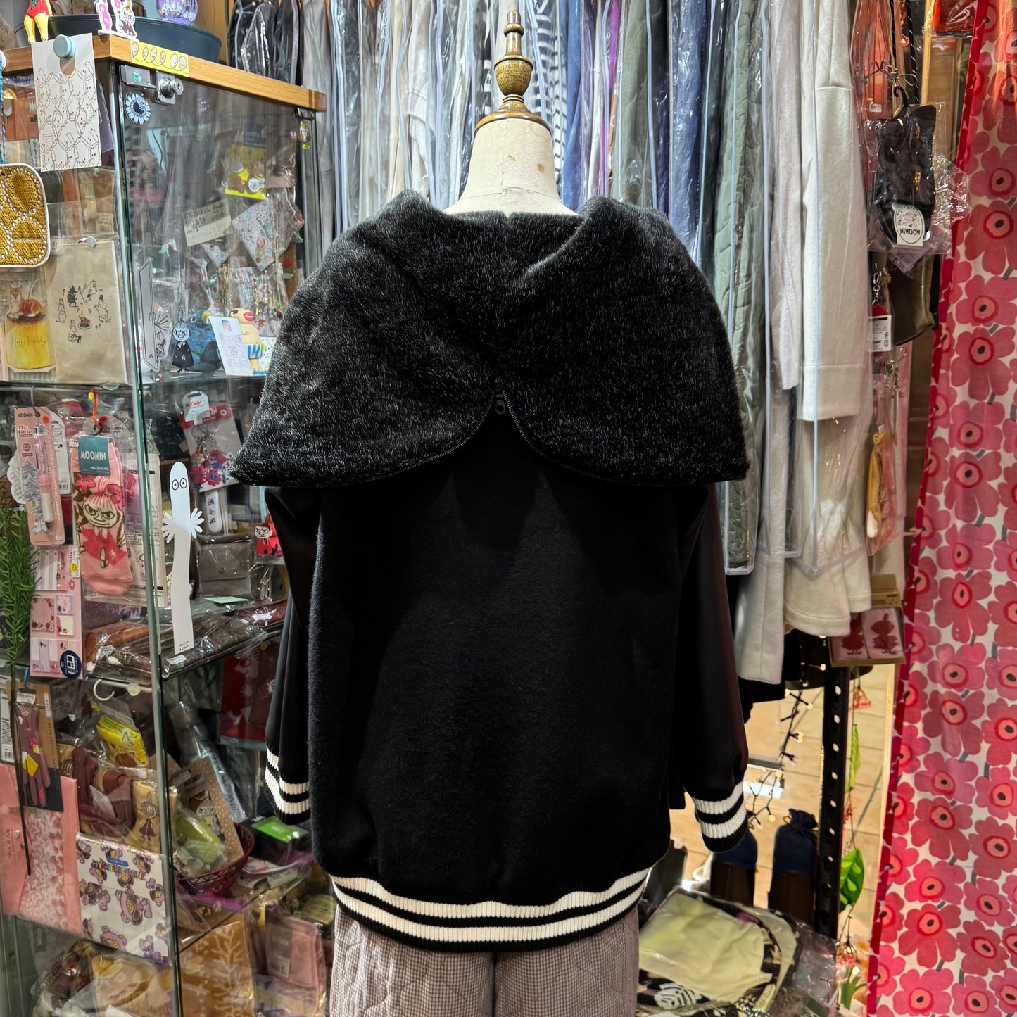 Sale- bedsidedrama 冬に咲く花 Flower Sailor Stadium Jacket, Size 2, made in Japan
