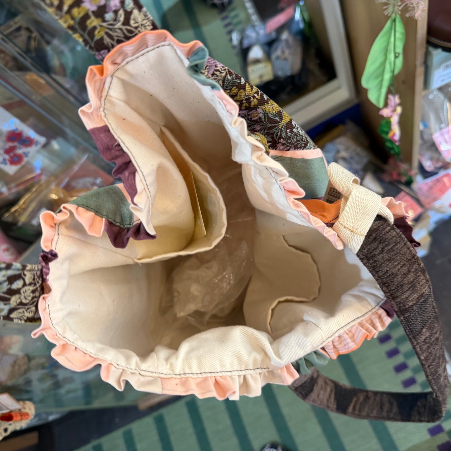 Sale- Anvocoeur Meadowbank Patchwork Tote Bag, made in Japan