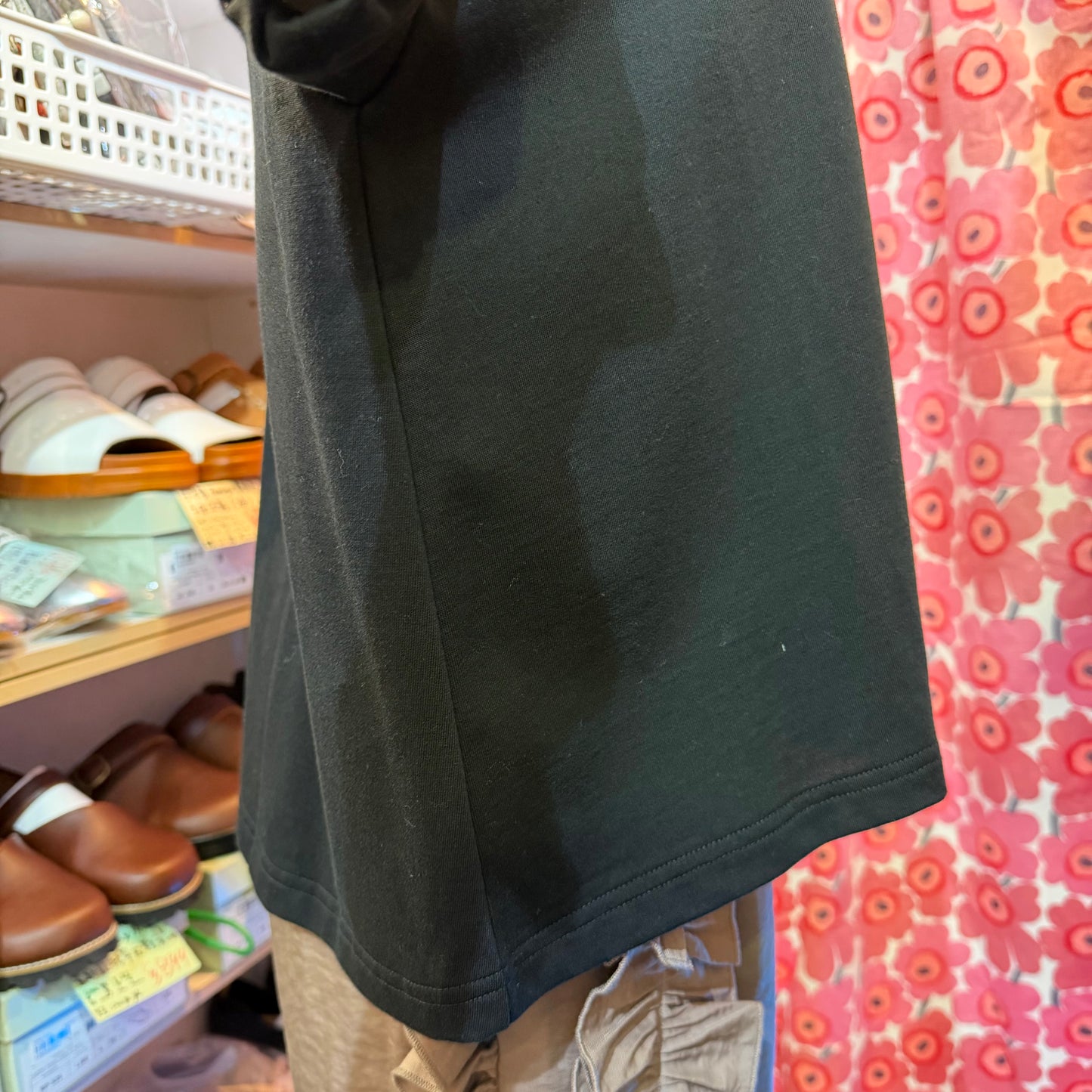Sale- Laiterie Black T-shirt, made in Japan