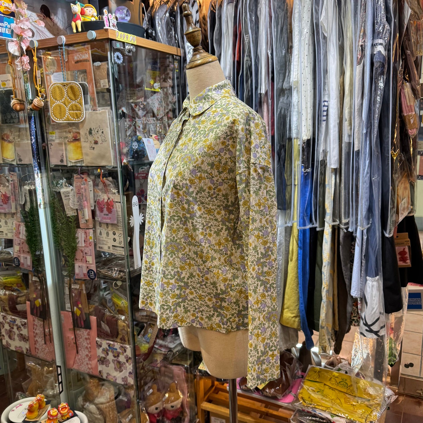 Sale- La marine Francaise X Liberty London Yellow Flora Shirt