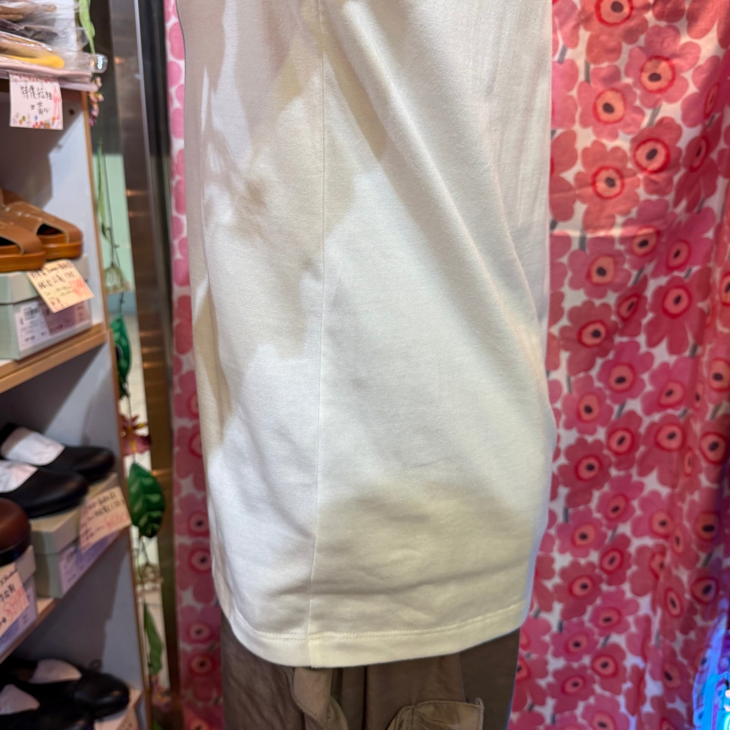 Te-to Beach White T-shirt, made in Japan