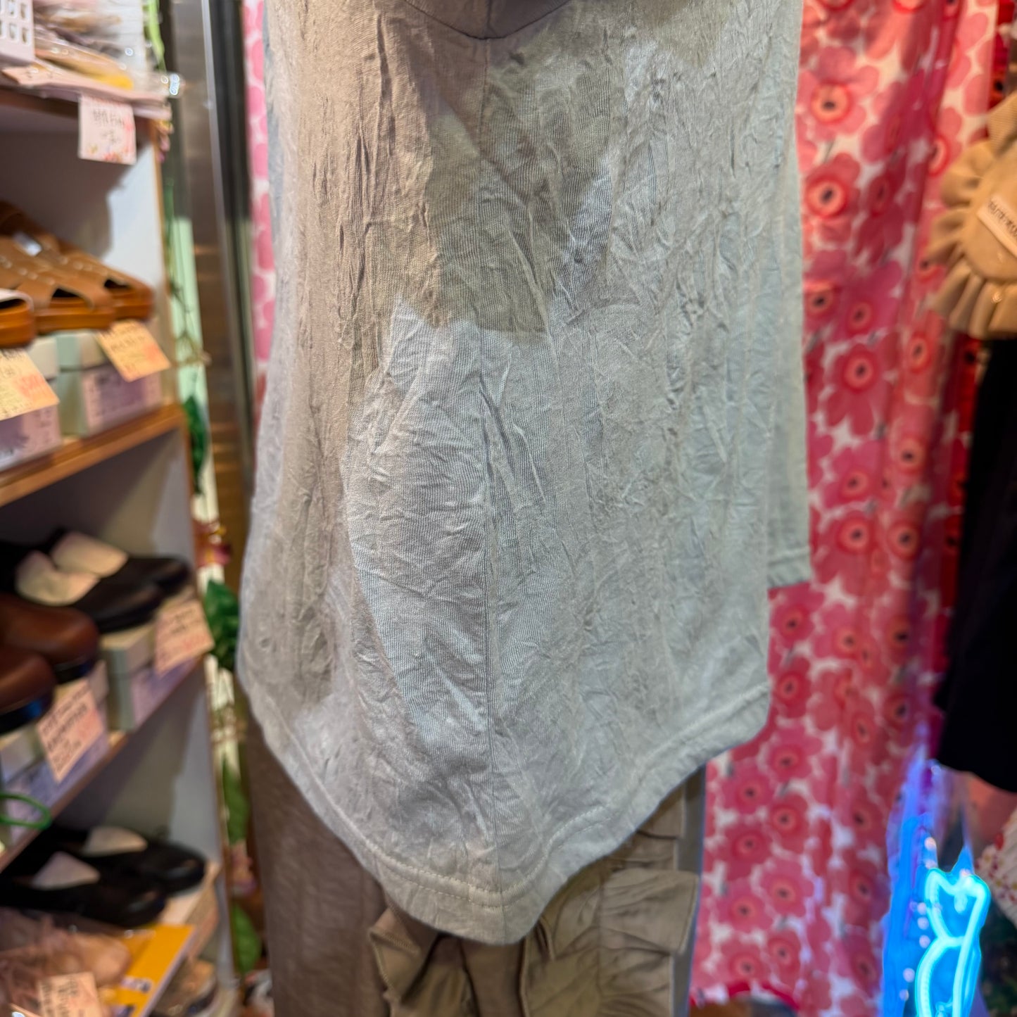 Ichi Grey T-shirt, made in Japan