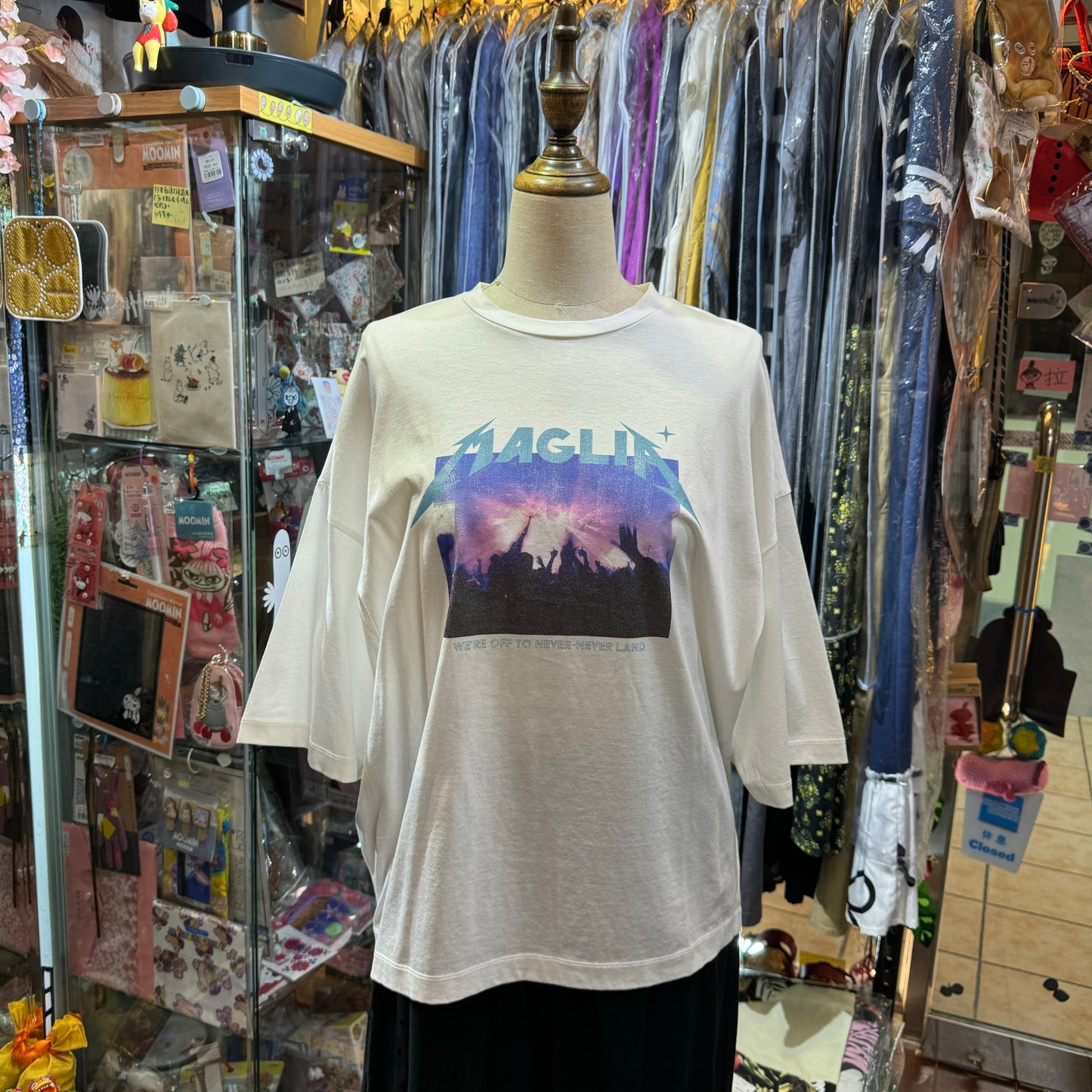 EXTRA20- Maglia Plus White T-shirt, made in Japan