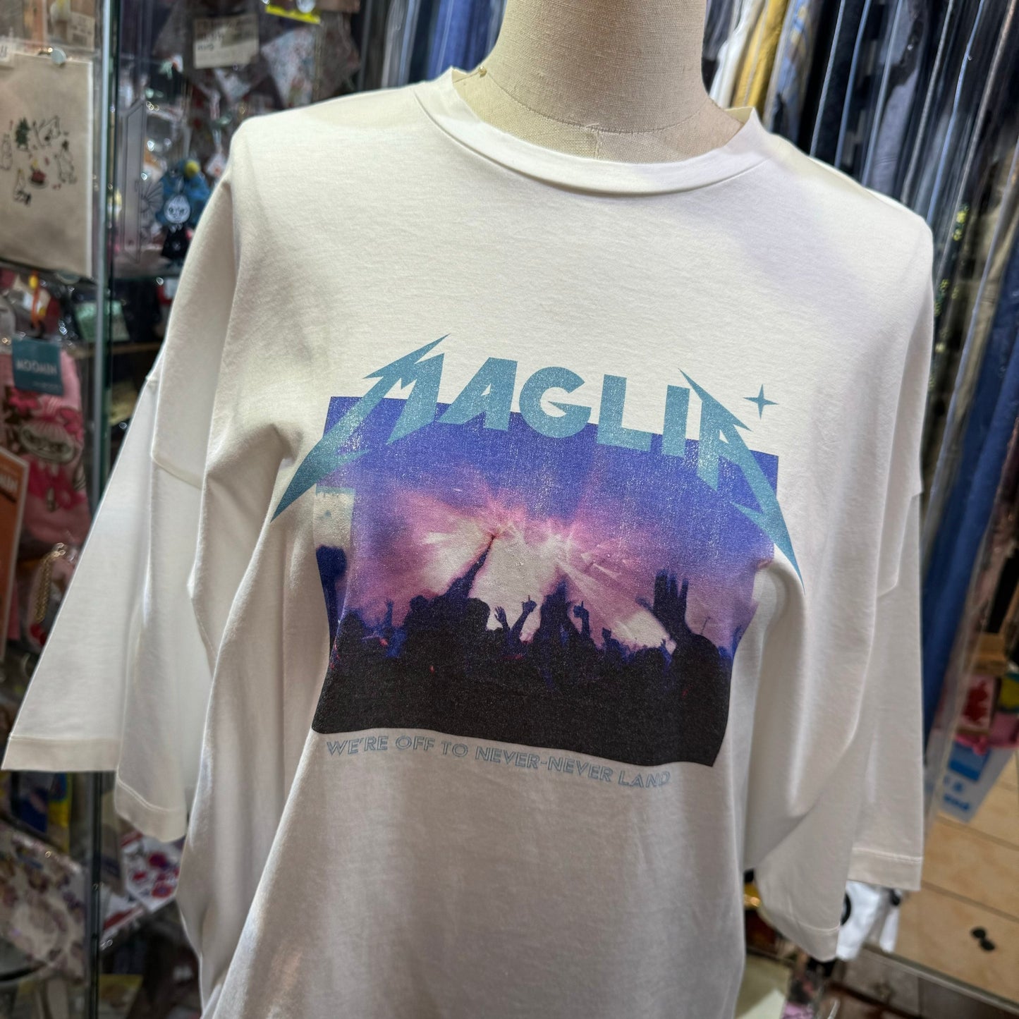 EXTRA20- Maglia Plus White T-shirt, made in Japan