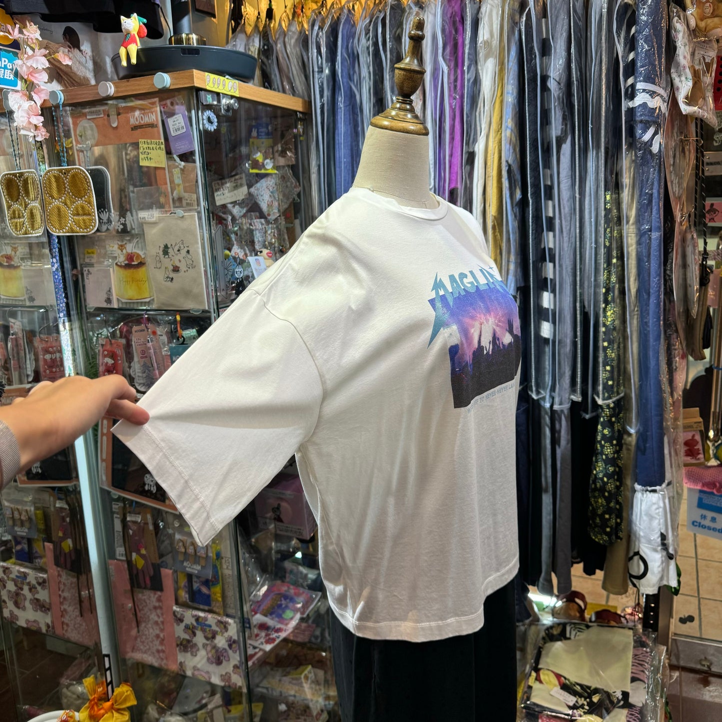 EXTRA20- Maglia Plus White T-shirt, made in Japan