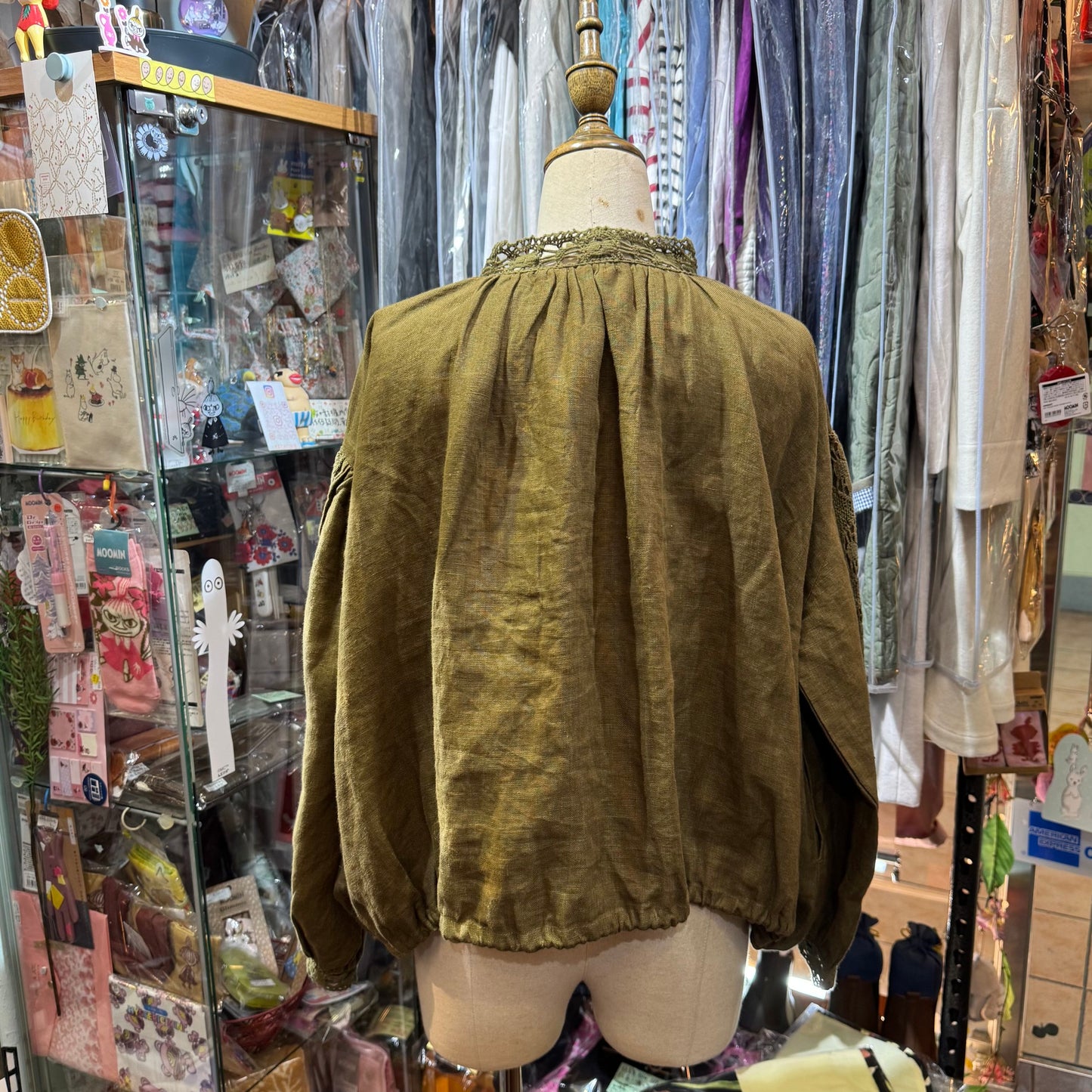 EXTRA20- TSUHARU Forest Lace Shirt, made in India