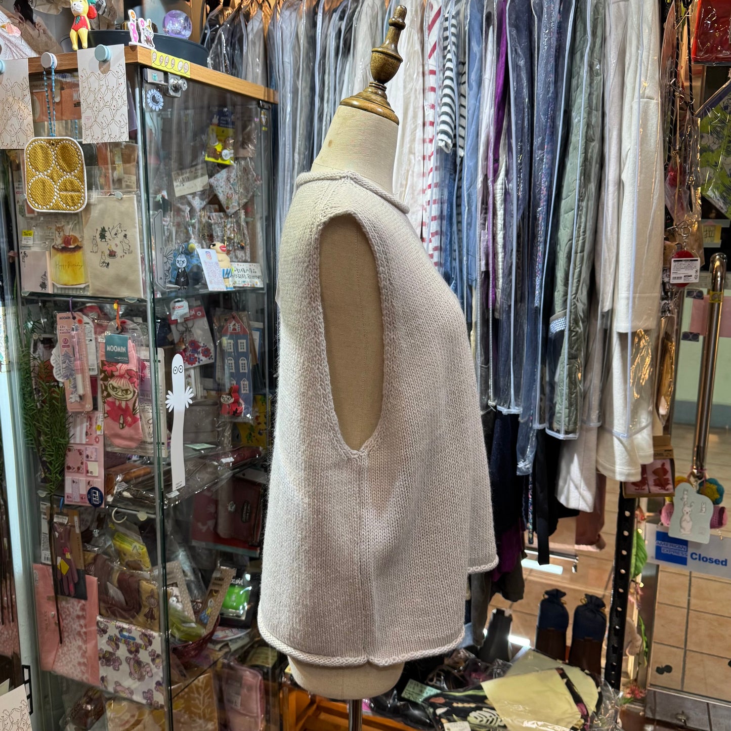 Sale- SO Light Grey Vest Top