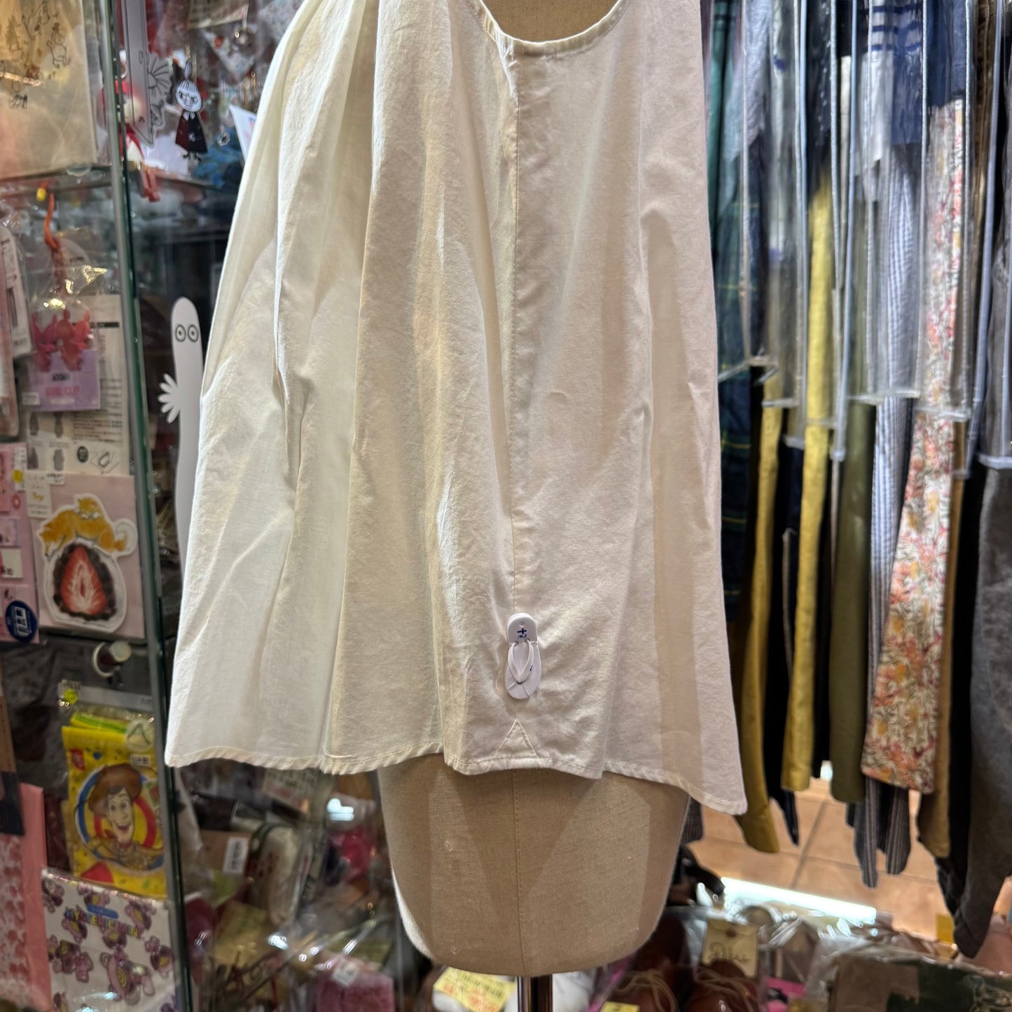 VM White Vest Top, made in Japan