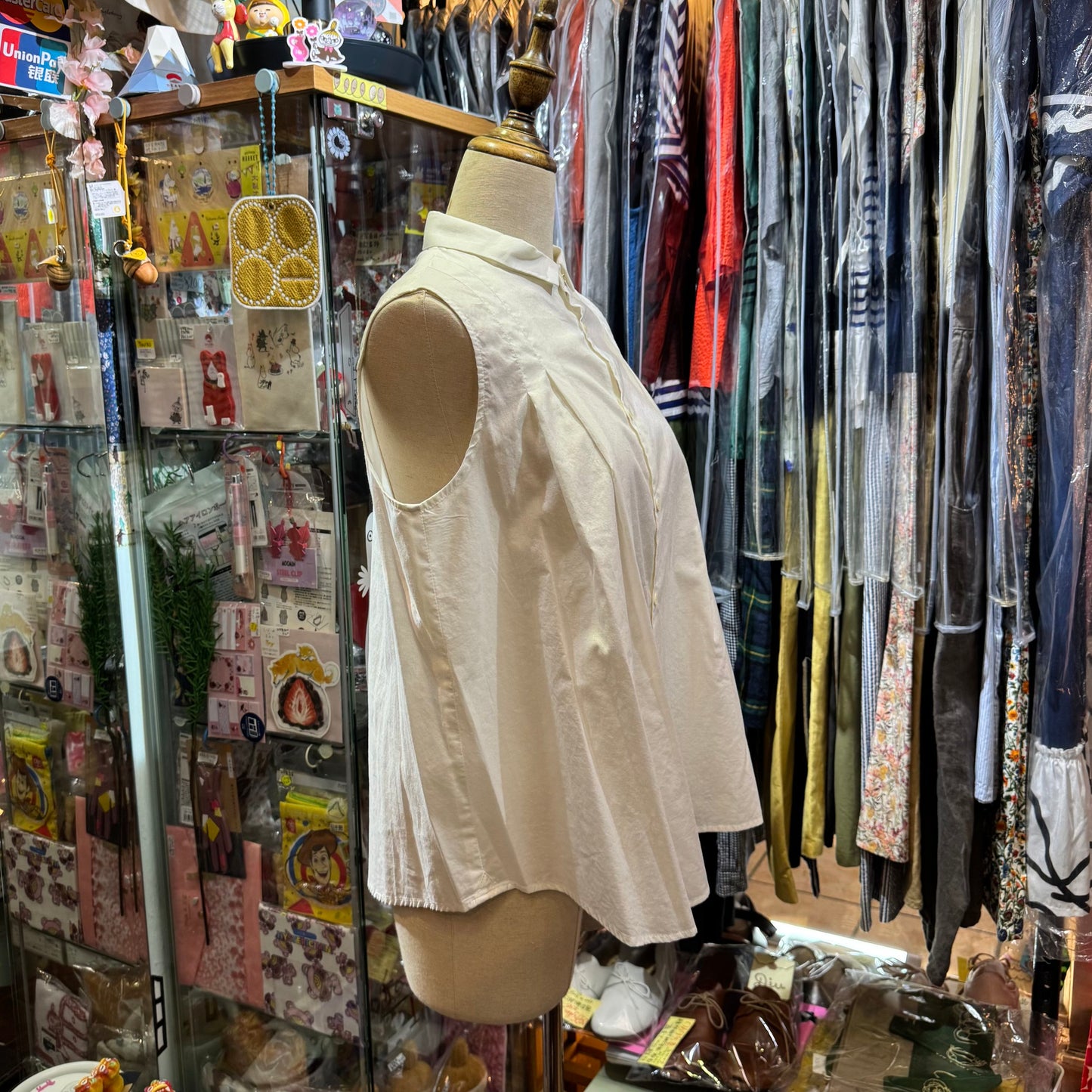 VM White Vest Top, made in Japan