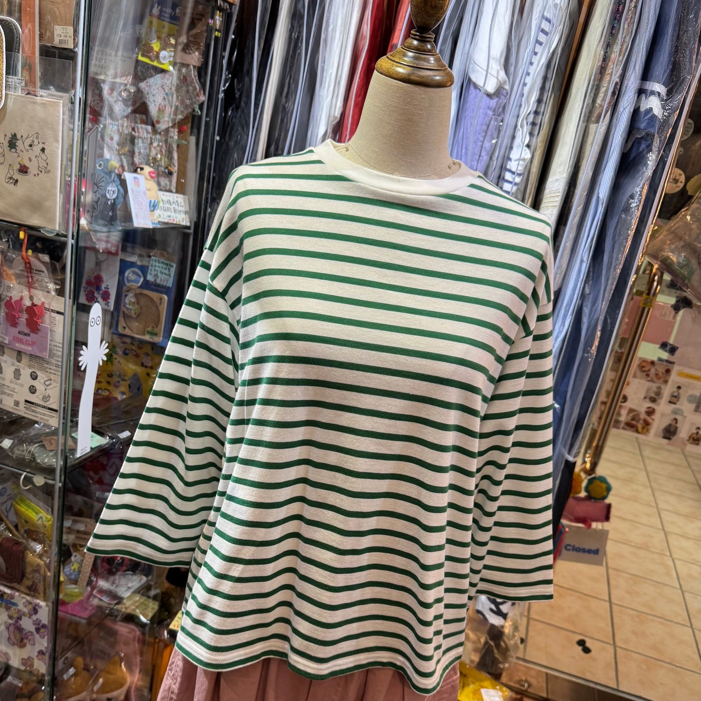 Sale- Ynir Striped T-shirt, 3 Colors, made in Japan