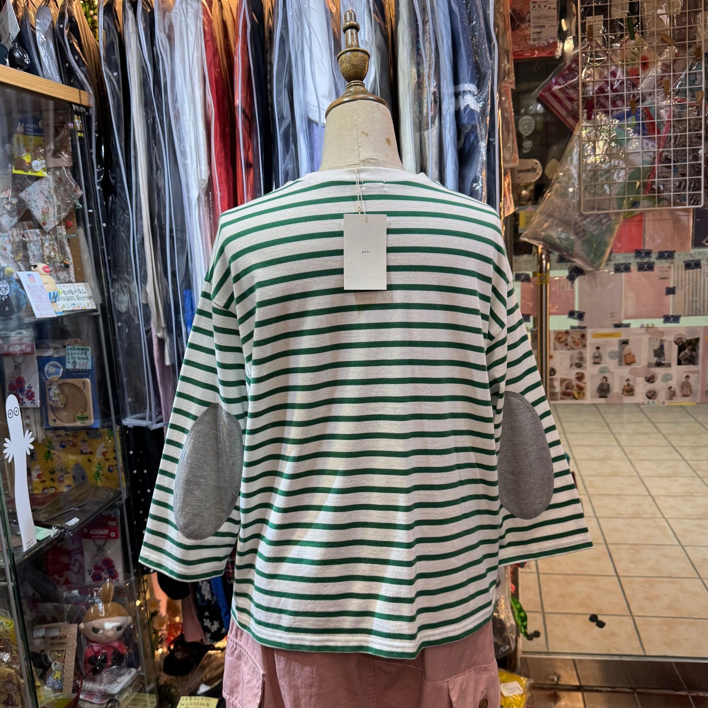 Sale- Ynir Striped T-shirt, 3 Colors, made in Japan