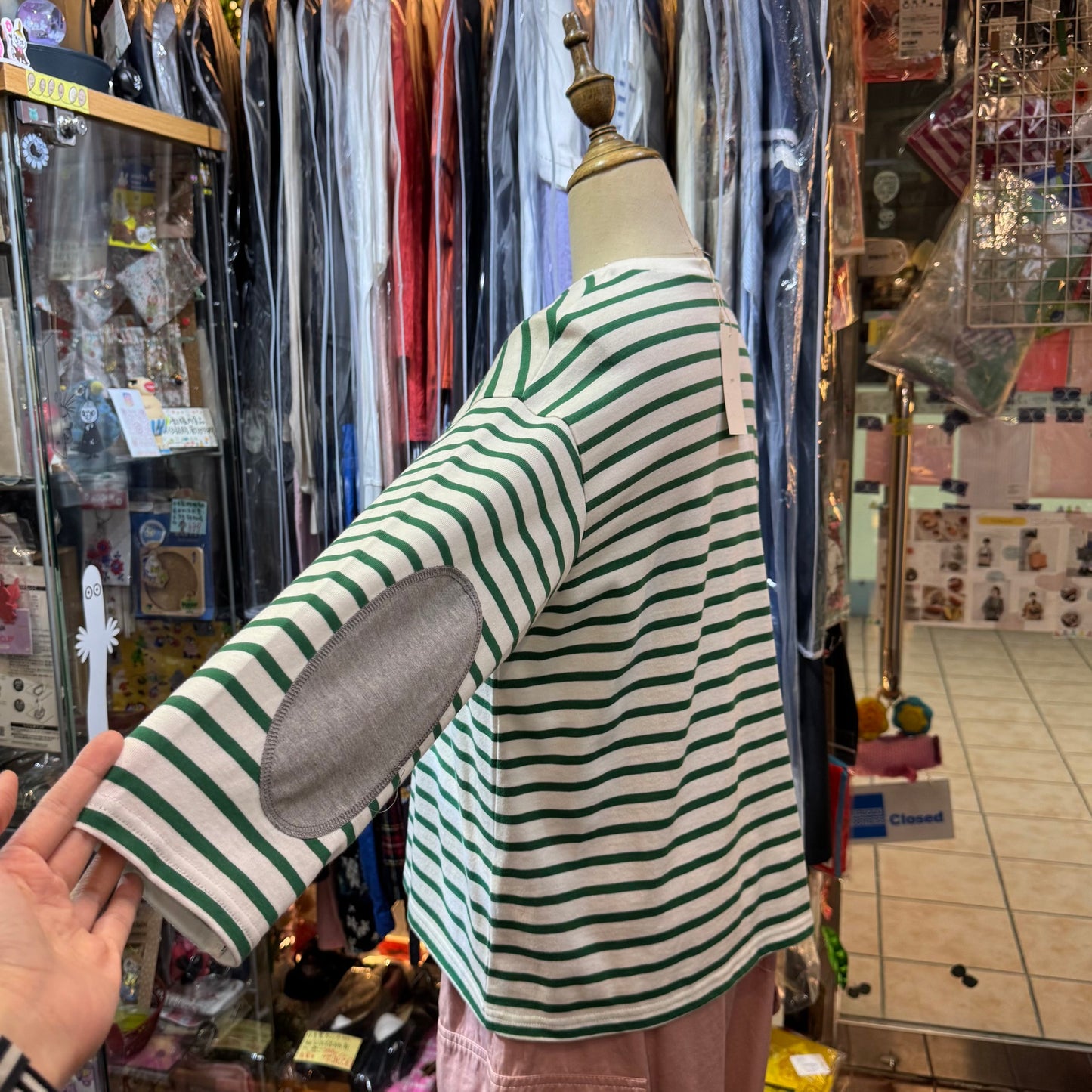 Sale- Ynir Striped T-shirt, 3 Colors, made in Japan