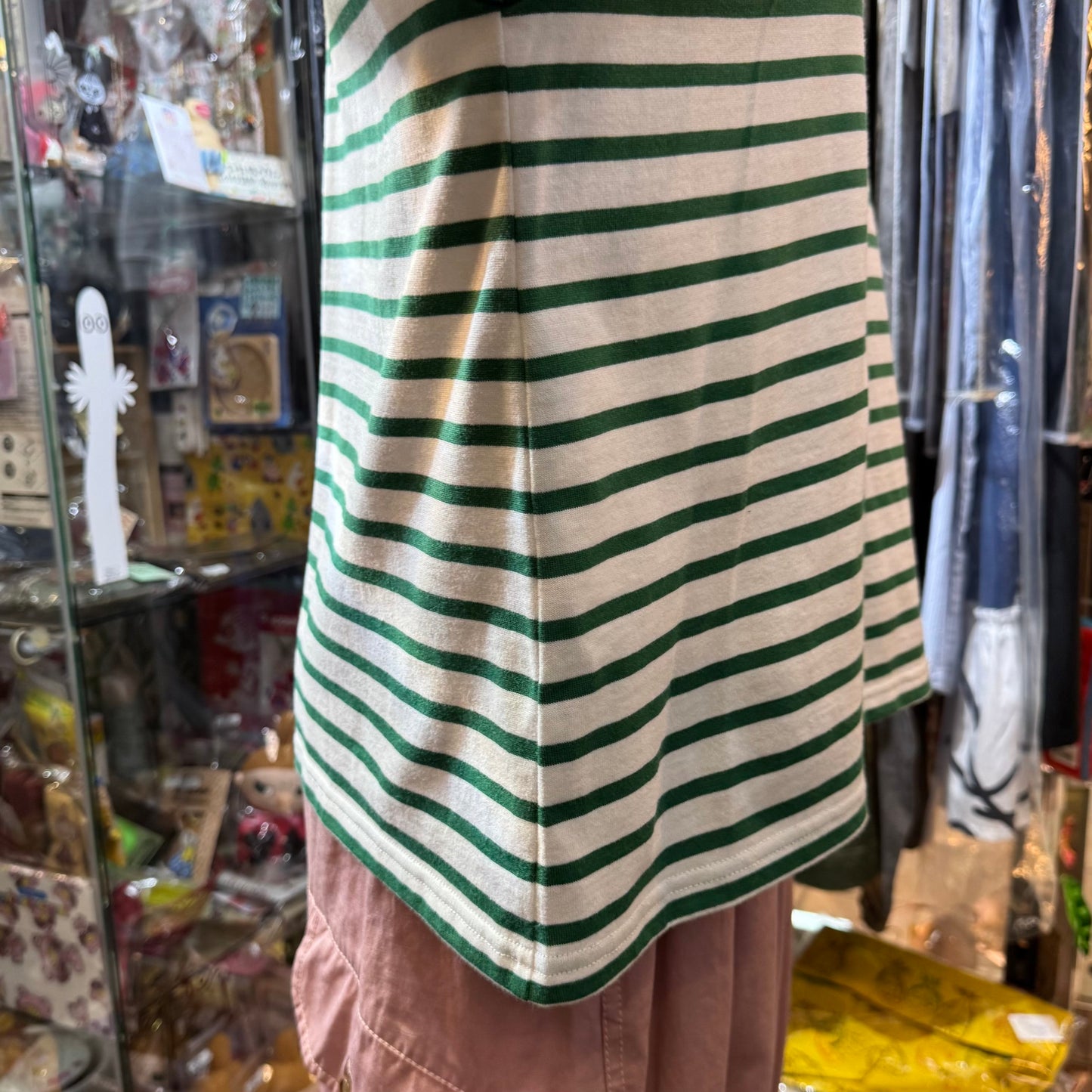 Sale- Ynir Striped T-shirt, 3 Colors, made in Japan