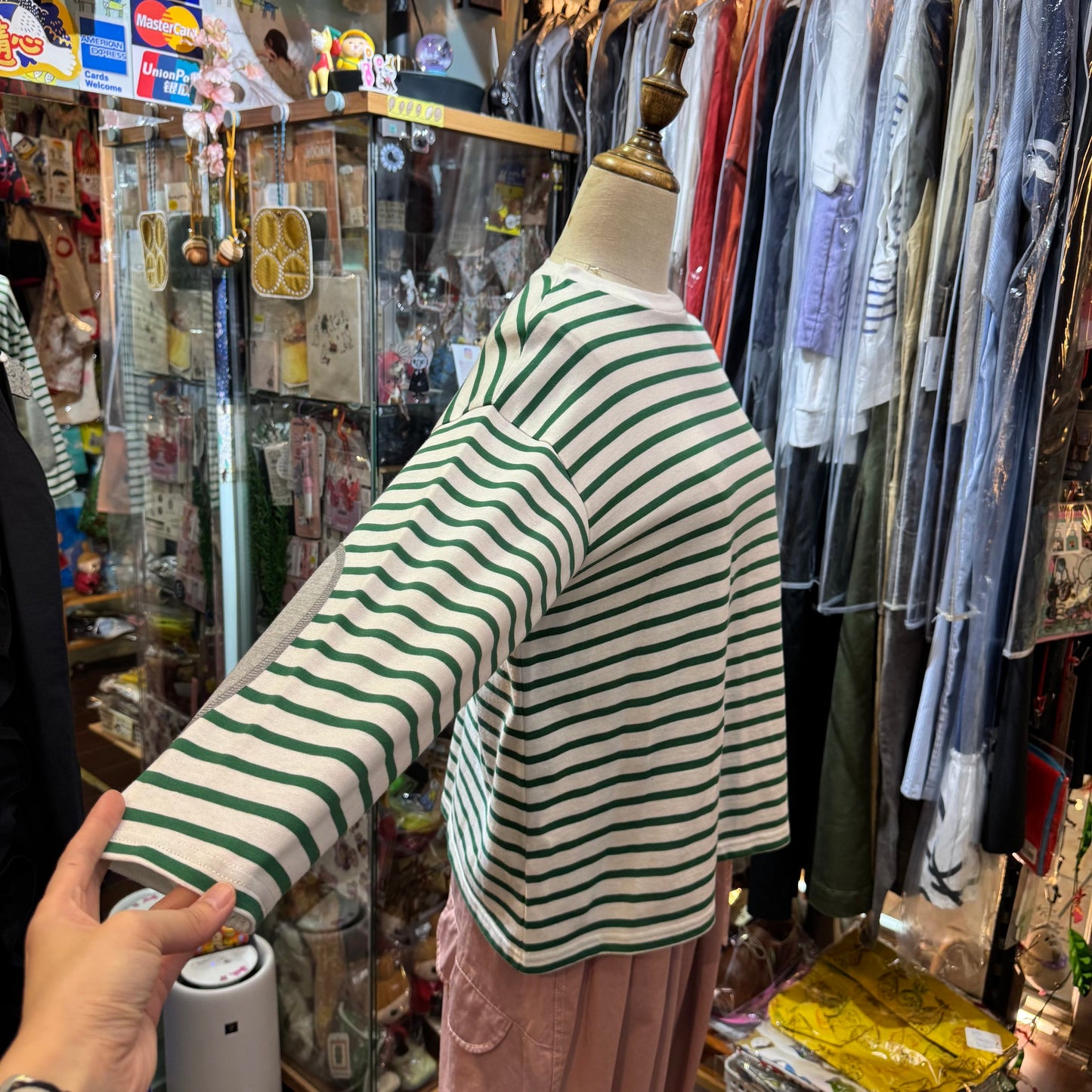 Sale- Ynir Striped T-shirt, 3 Colors, made in Japan