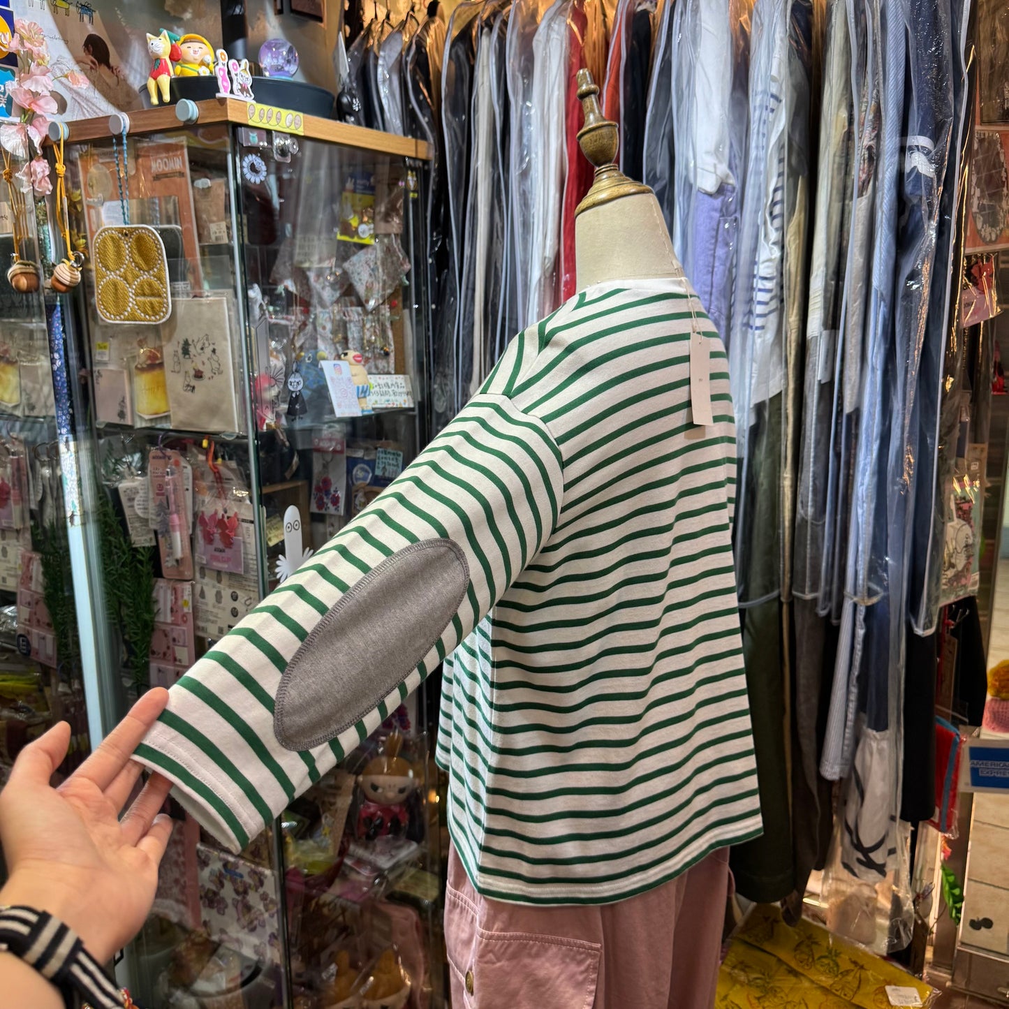 Sale- Ynir Striped T-shirt, 3 Colors, made in Japan