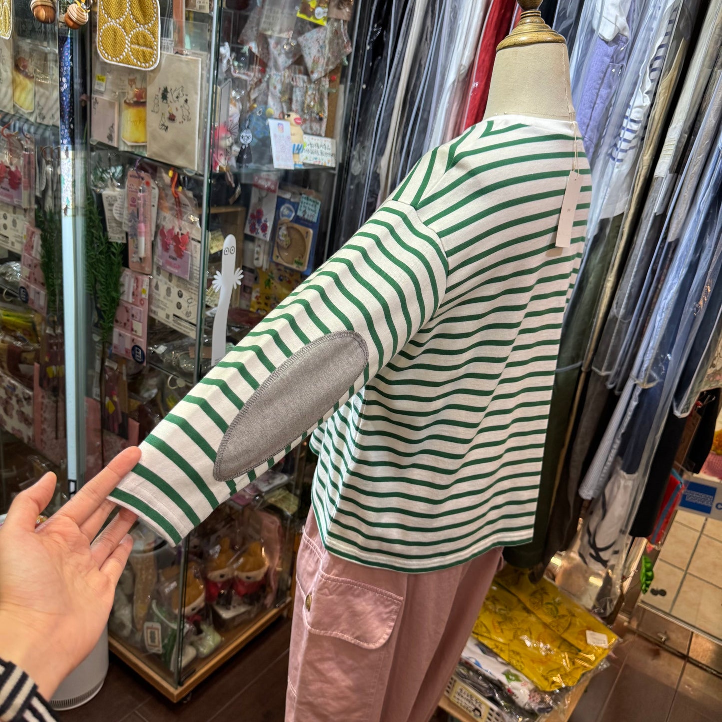 Sale- Ynir Striped T-shirt, 3 Colors, made in Japan