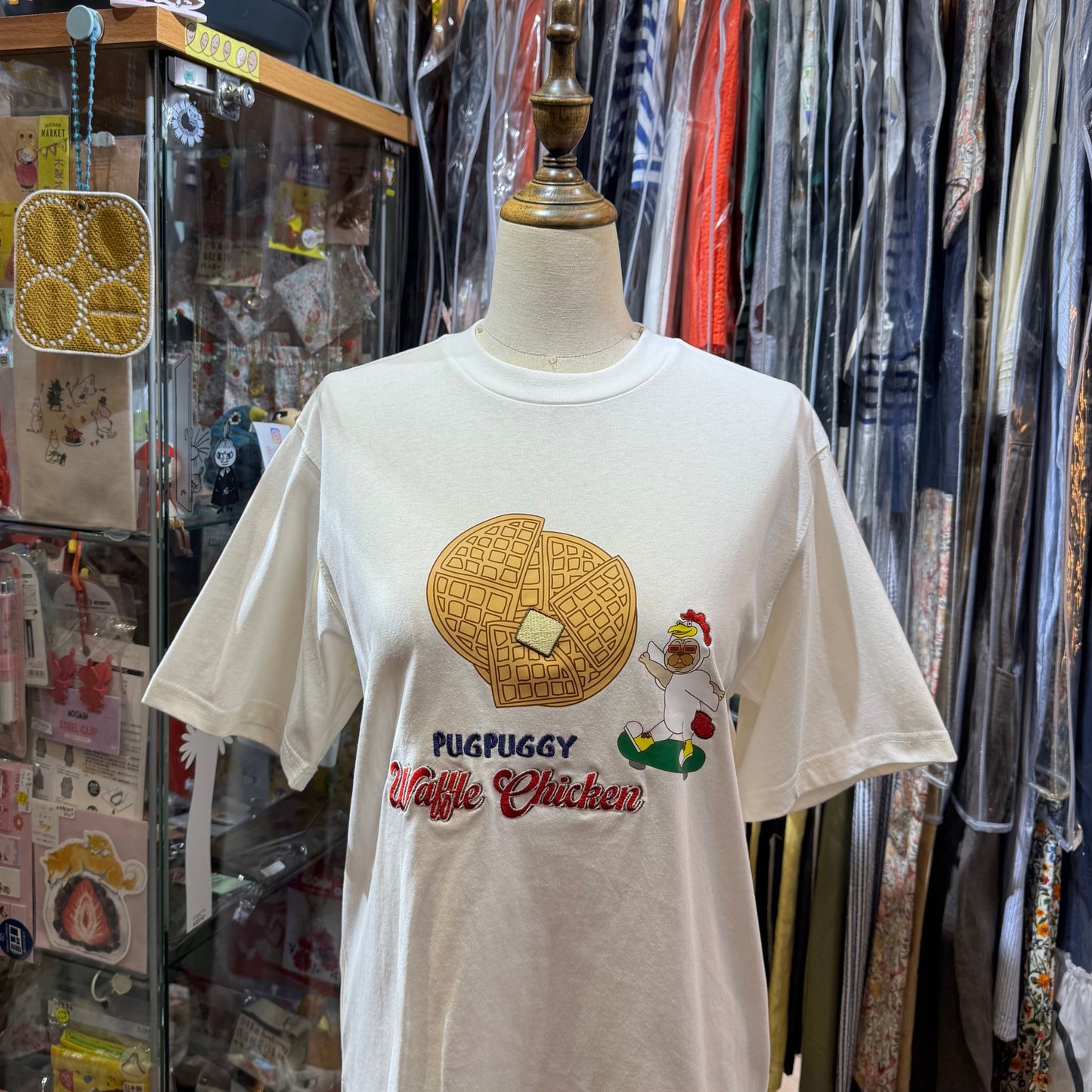 Humarous Waffle T-shirt, 2 Colors